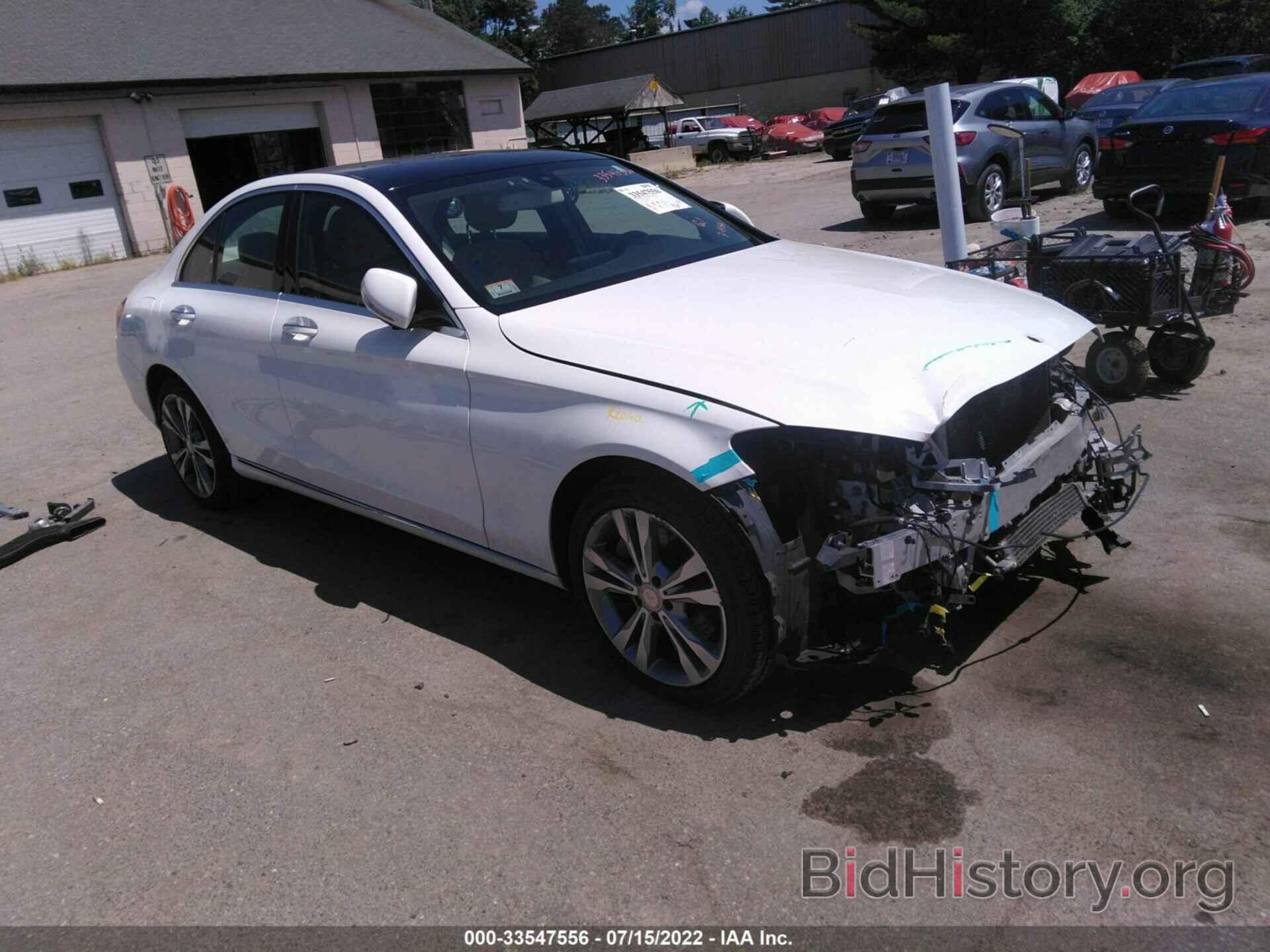 Photo 55SWF4KBXFU091978 - MERCEDES-BENZ C-CLASS 2015