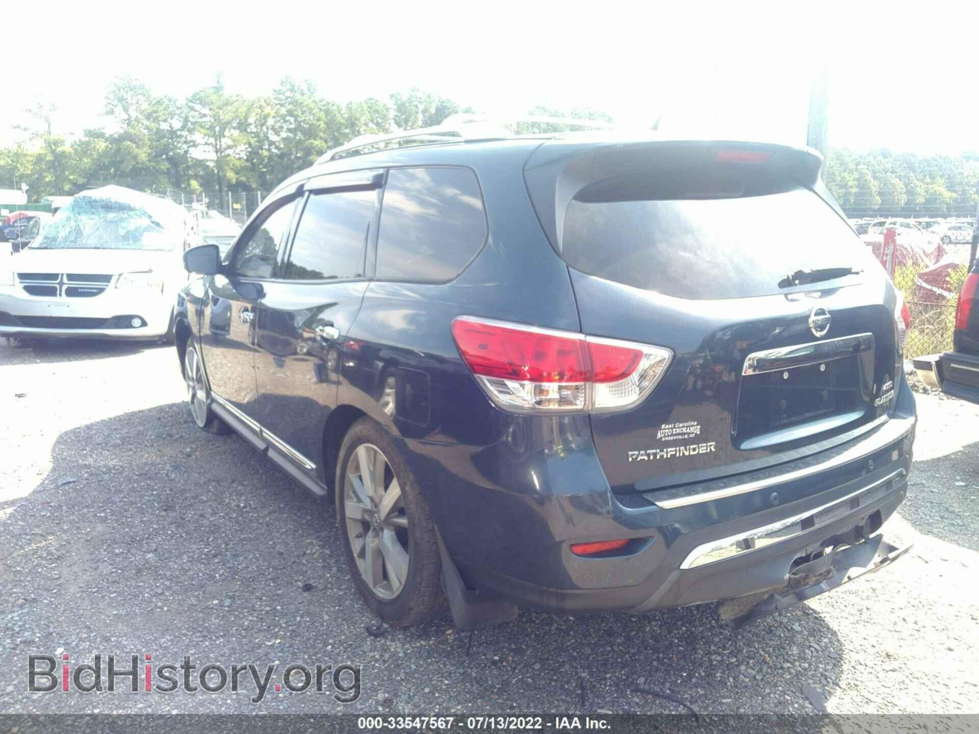 2014 NISSAN PATHFINDER - VIN: 5N1AR2MM2EC685218 - Фото 3