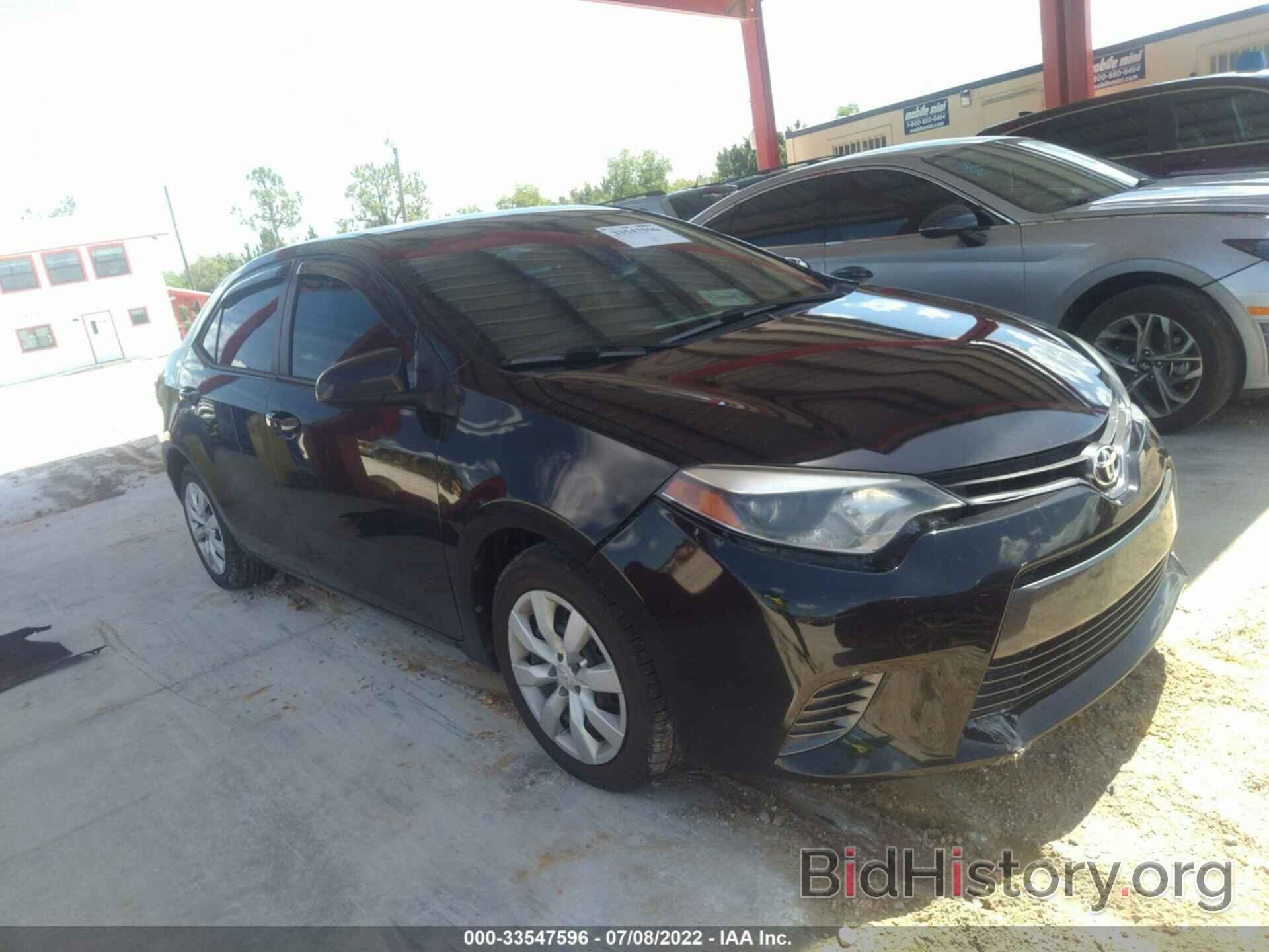 Photo 2T1BURHE4GC540632 - TOYOTA COROLLA 2016