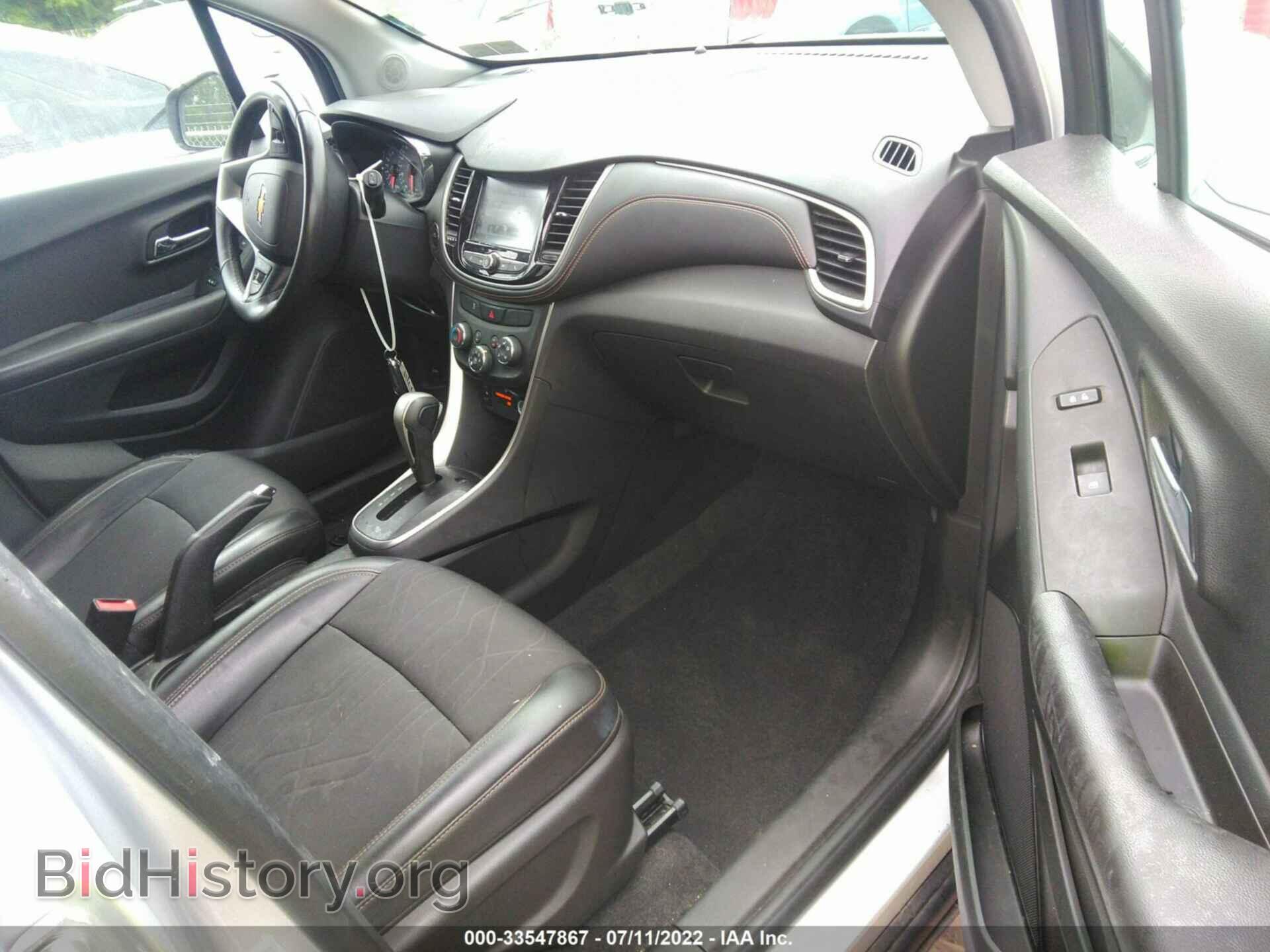 2017 CHEVROLET TRAX - VIN: KL7CJLSB5HB133182 - Фото 5