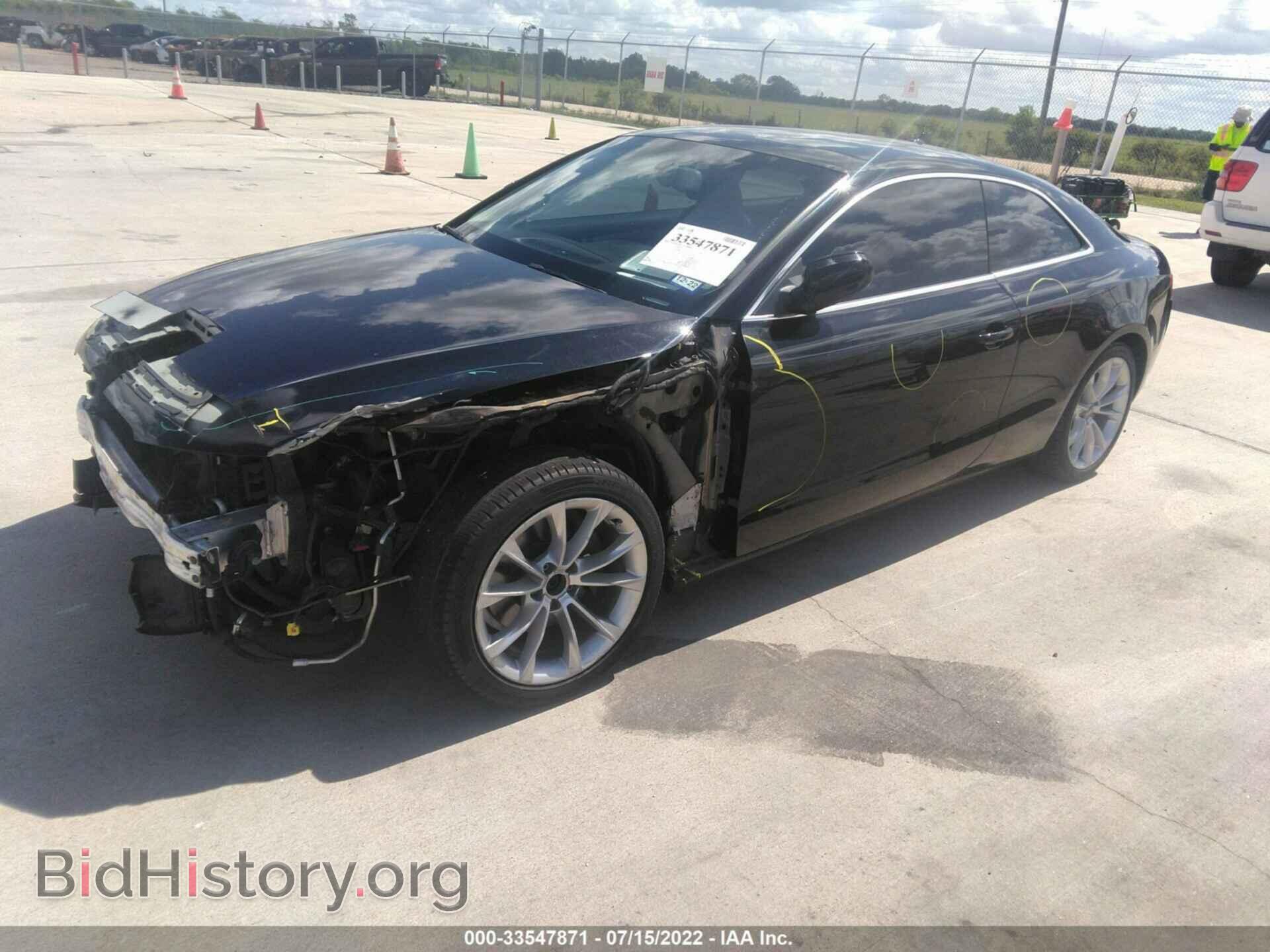 2013 AUDI A5 - VIN: WAUVFAFR3DA008400 - Photo 2