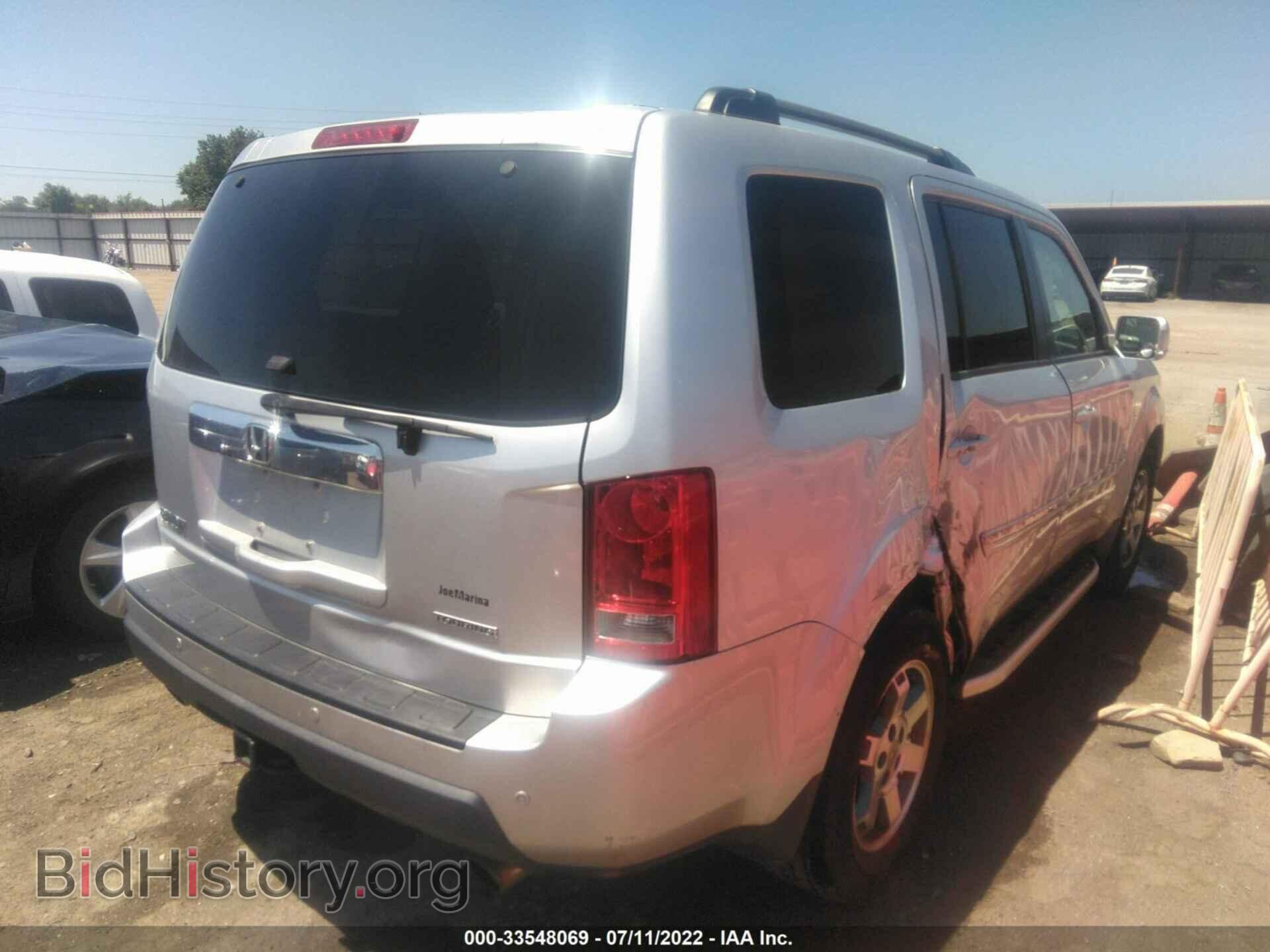 2009 HONDA PILOT - VIN: 5FNYF38959B018398 - Фото 4