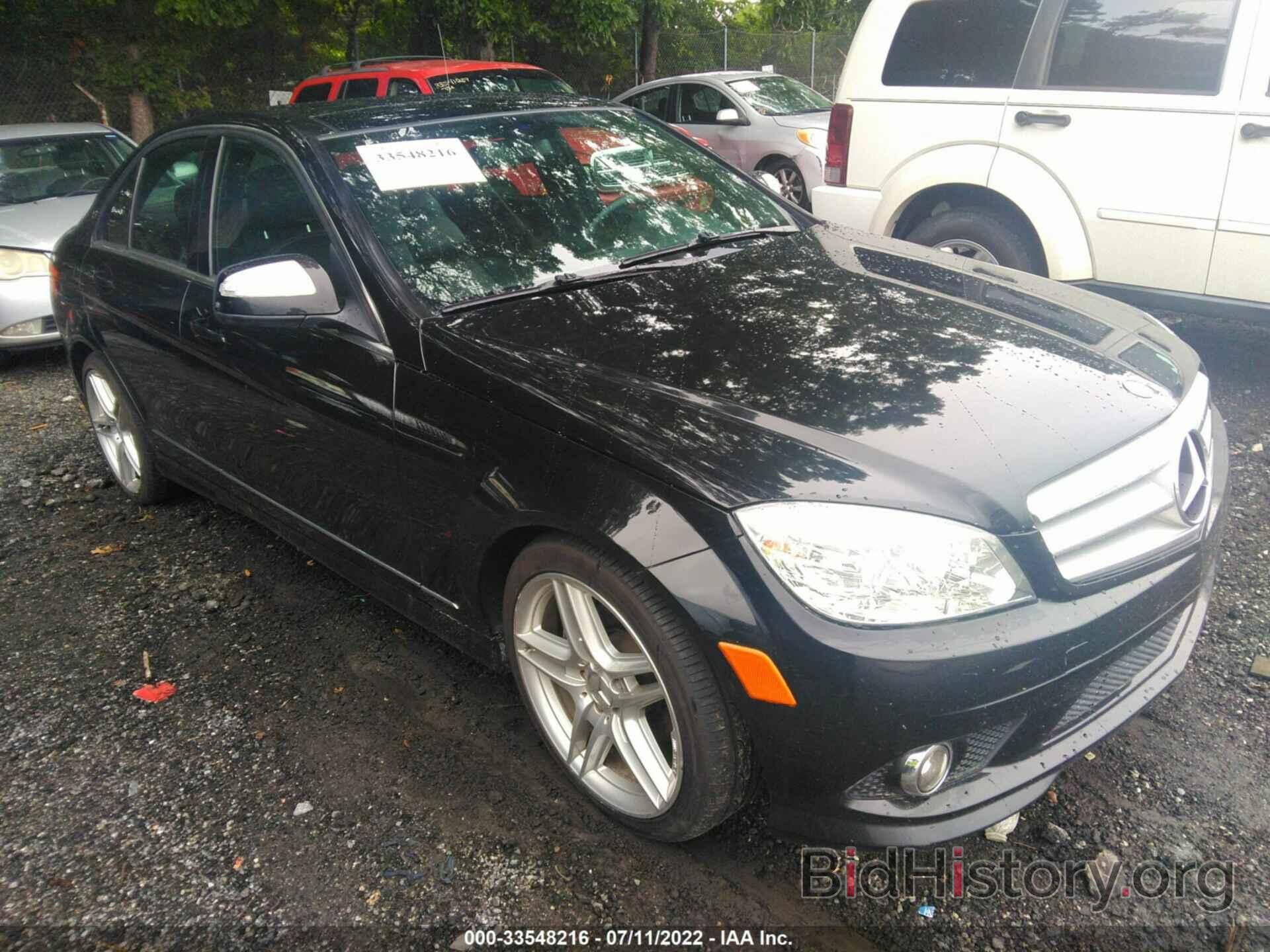 Photo WDDGF54X99R042313 - MERCEDES-BENZ C-CLASS 2009