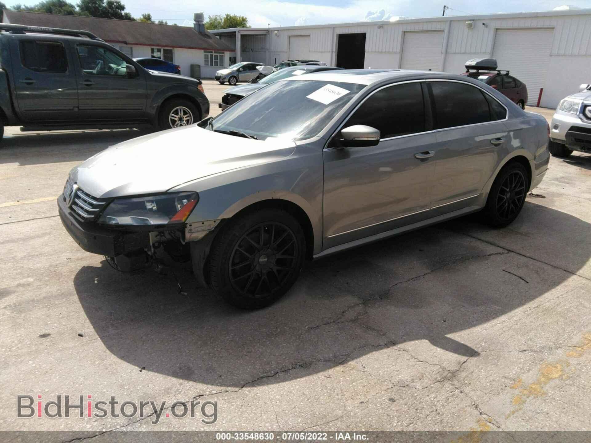 2013 VOLKSWAGEN PASSAT - VIN: 1VWCH7A35DC045833 - Фото 2