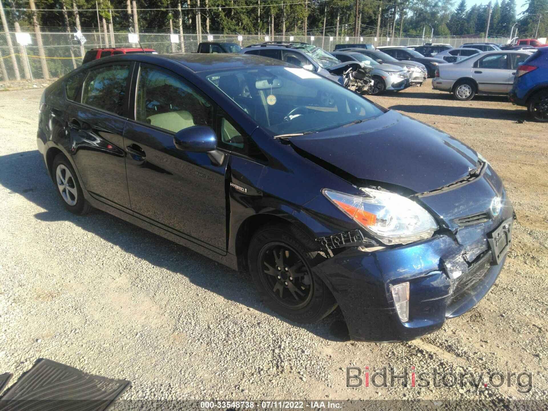 Photo JTDKN3DUXE0358223 - TOYOTA PRIUS 2014