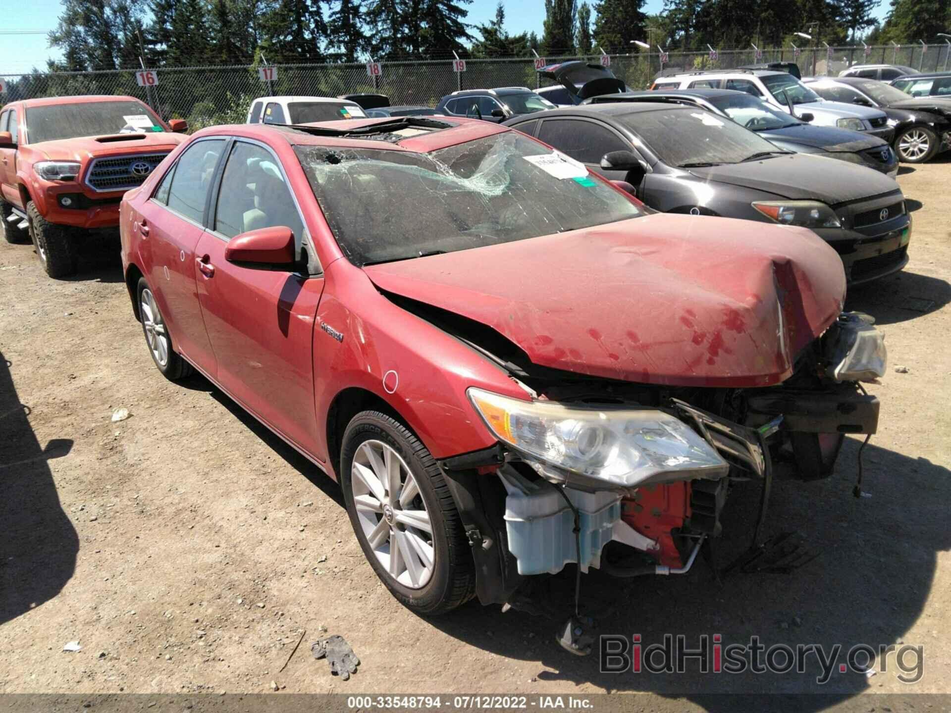 Photo 4T1BD1FK4CU011815 - TOYOTA CAMRY HYBRID 2012