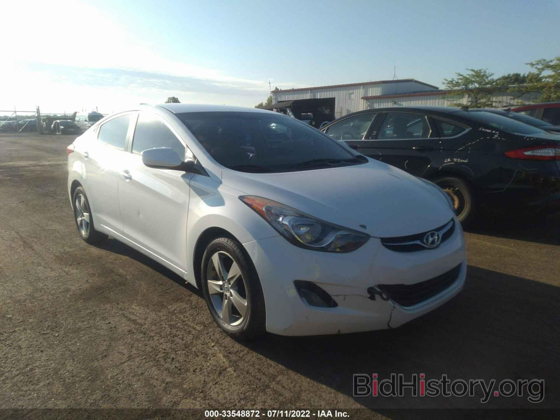 Photo 5NPDH4AE6CH147197 - HYUNDAI ELANTRA 2012