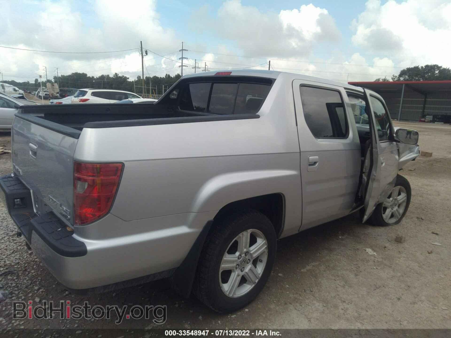 2011 HONDA RIDGELINE - VIN: 5FPYK1F56BB007276 - Фото 4