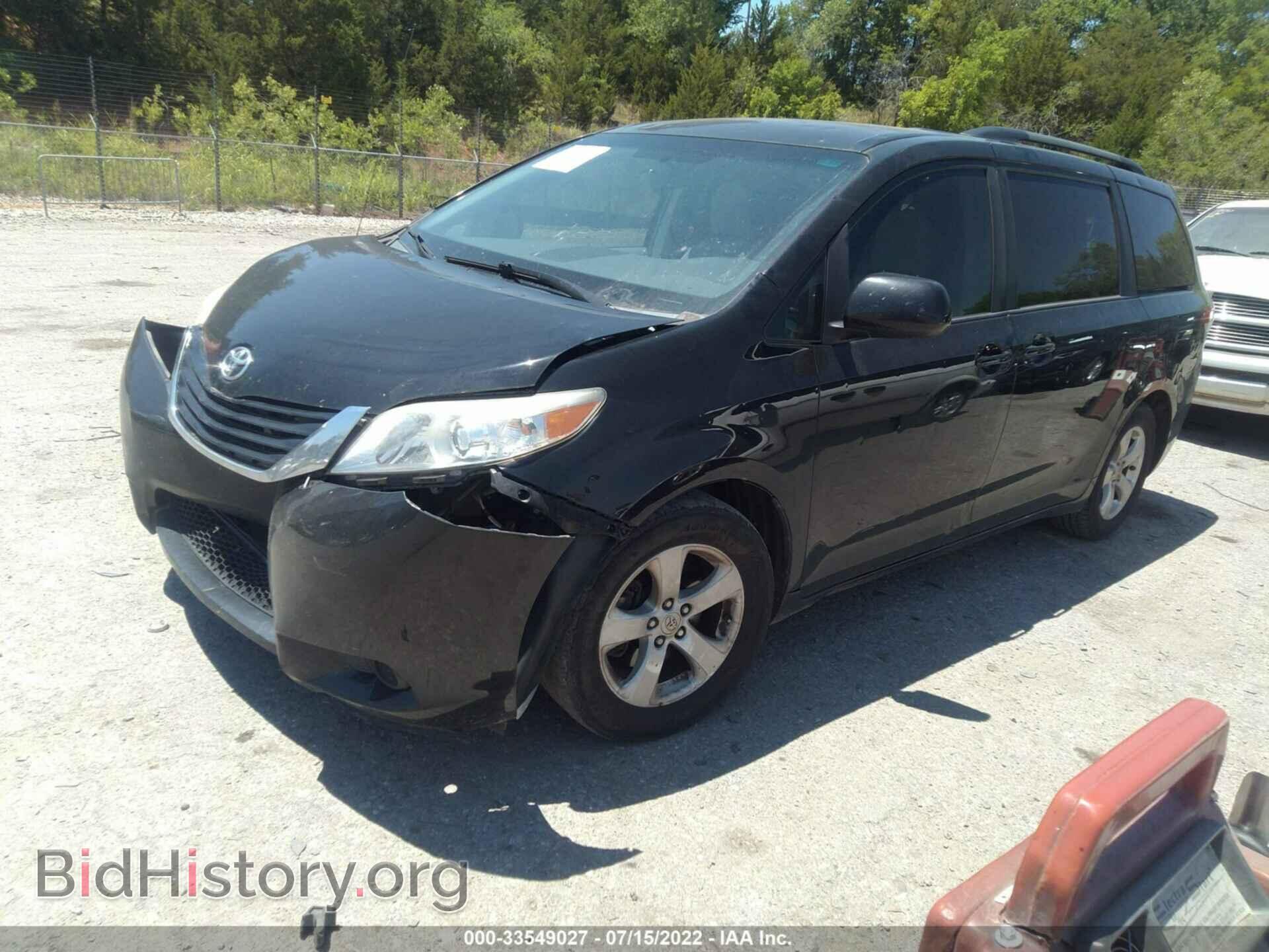 2012 TOYOTA SIENNA - VIN: 5TDKK3DC0CS230986 - Фото 2