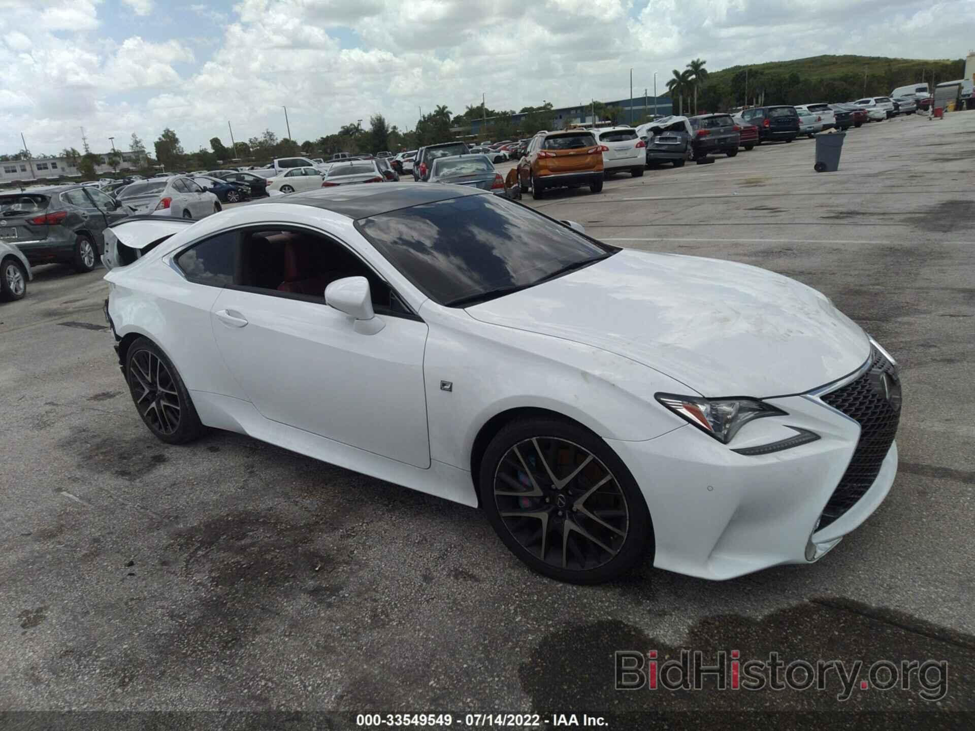 Photo JTHHA5BC1G5000167 - LEXUS RC 200T 2016