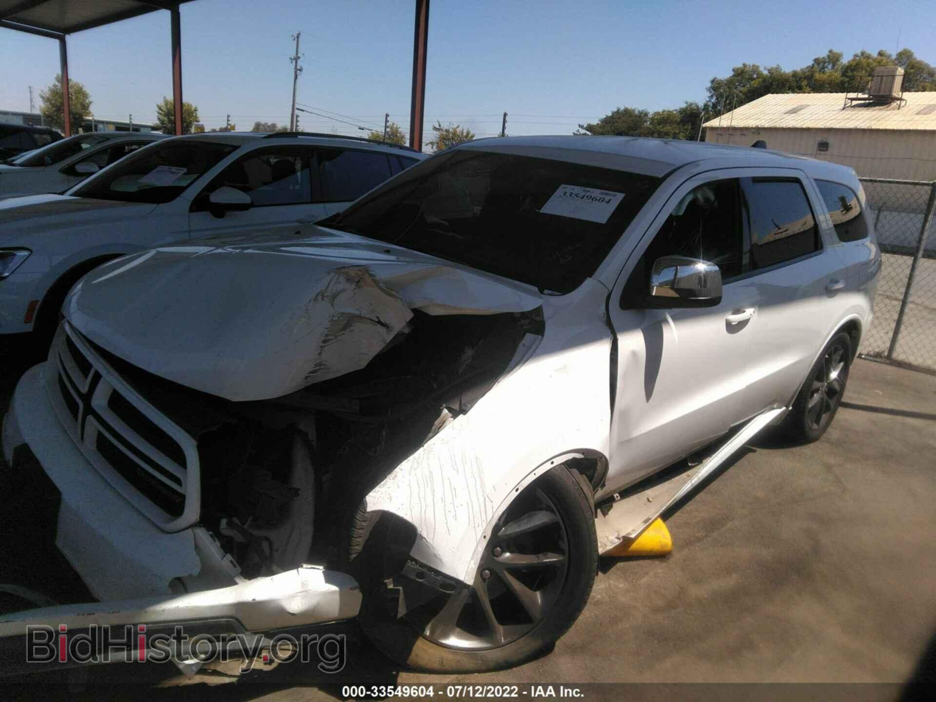 2014 DODGE DURANGO - VIN: 1C4RDHAG8EC551563 - Photo 2