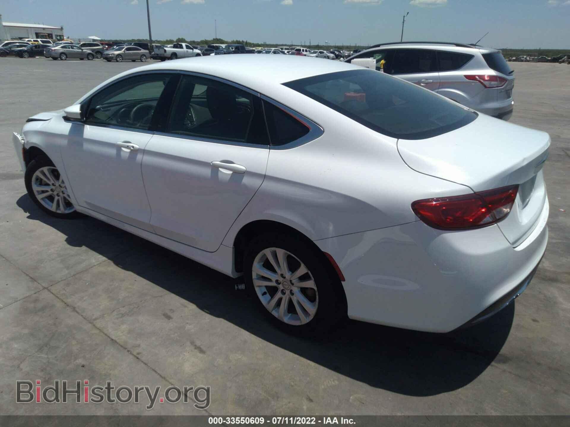 2016 CHRYSLER 200 - VIN: 1C3CCCAB0GN170852 - Фото 3