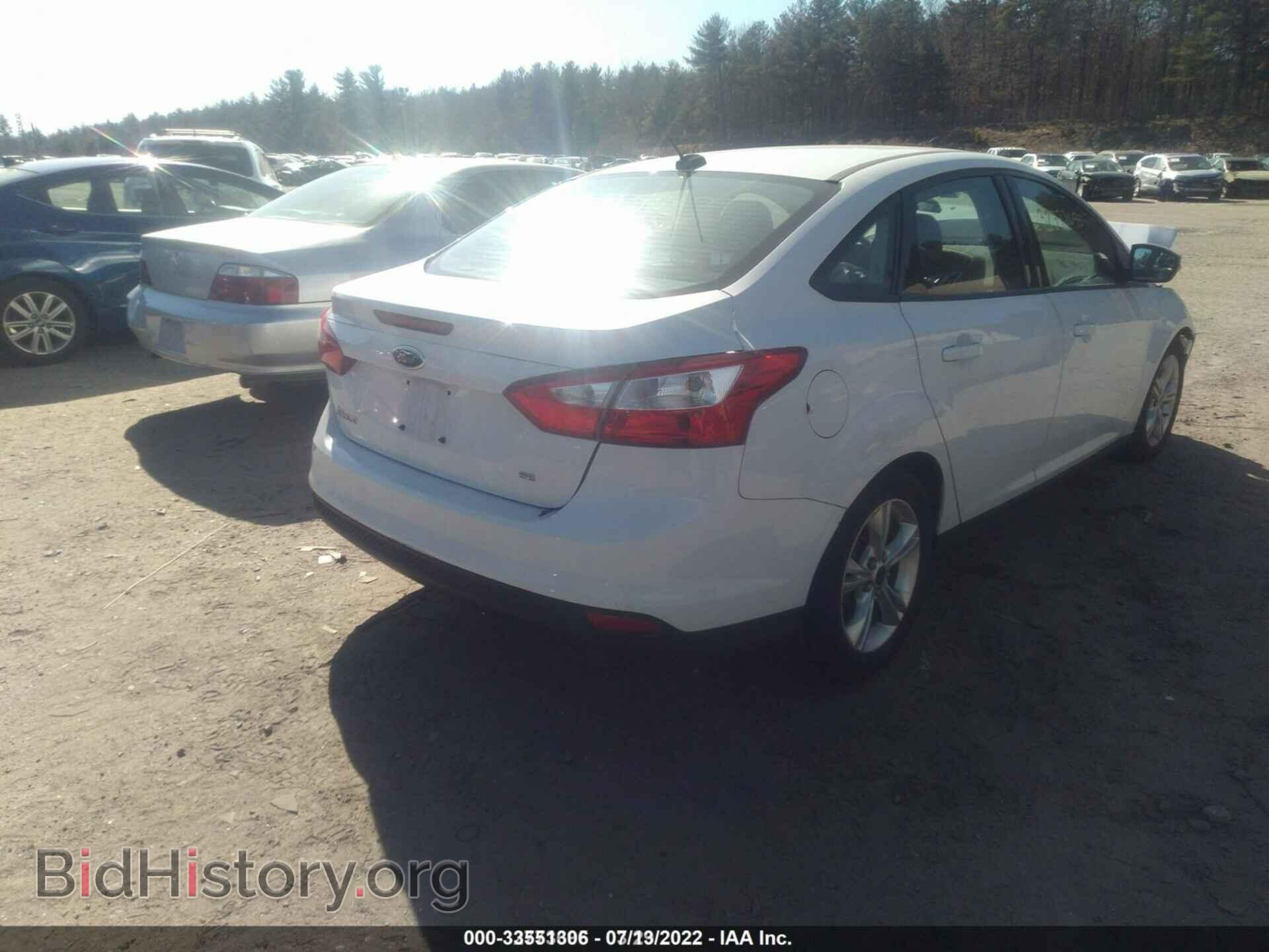 2014 FORD FOCUS - VIN: 1FADP3F28EL291107 - Фото 4