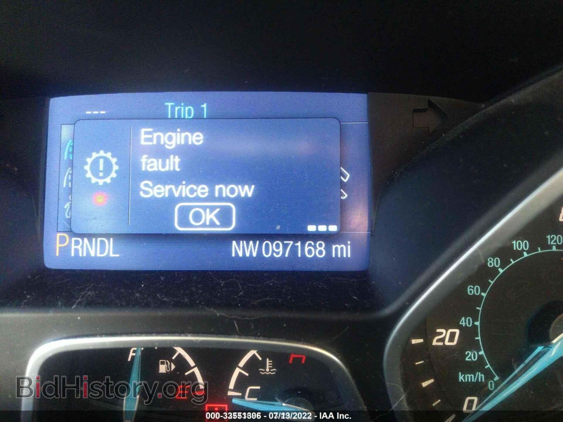 2014 FORD FOCUS - VIN: 1FADP3F28EL291107 - Фото 7