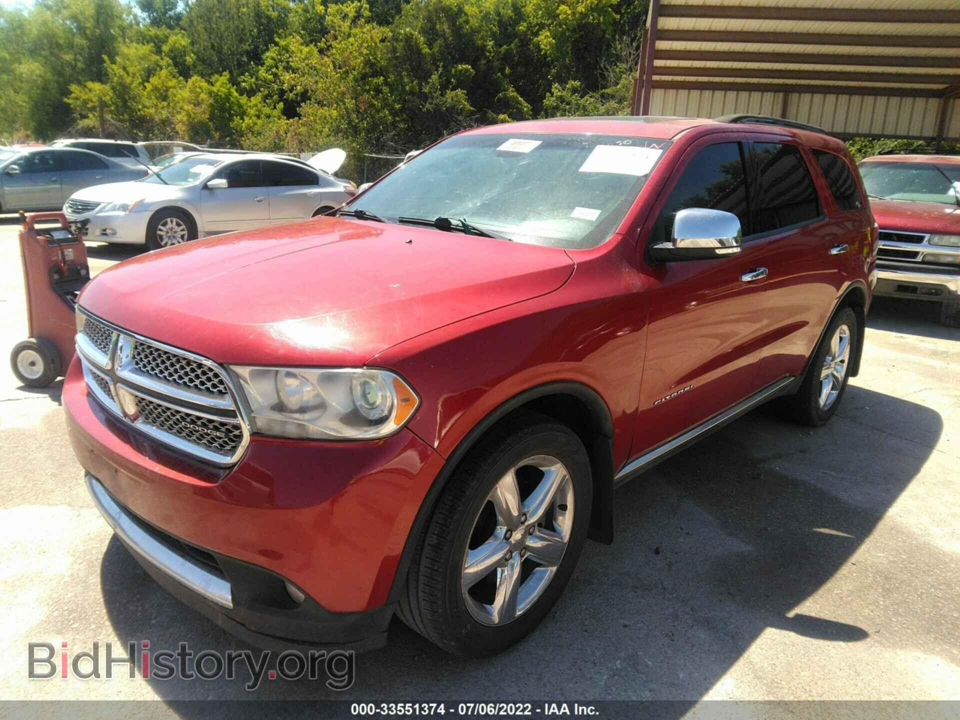 2011 DODGE DURANGO - VIN: 1D4RD5GG5BC652922 - Фото 2