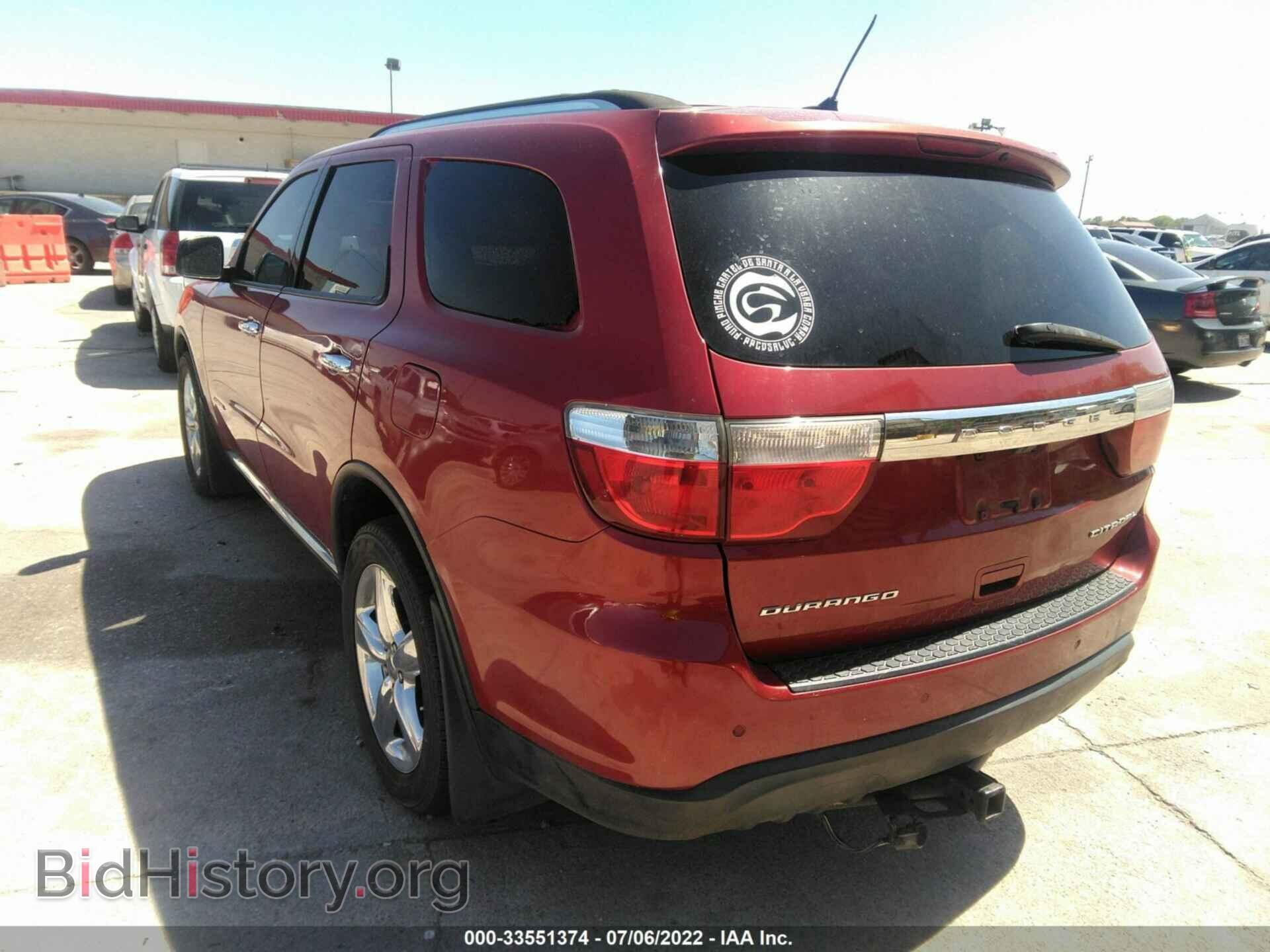2011 DODGE DURANGO - VIN: 1D4RD5GG5BC652922 - Фото 3