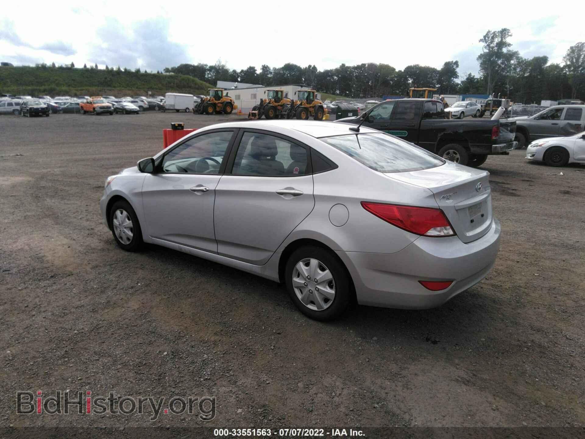 2016 HYUNDAI ACCENT - VIN: KMHCT4AE2GU964412 - Фото 3