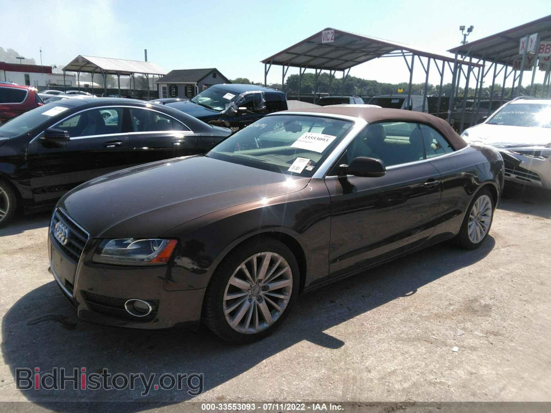 2012 AUDI A5 - VIN: WAULFAFH9CN001263 - Фото 2