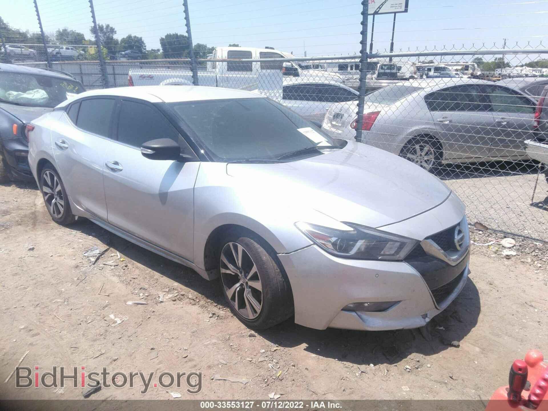 Фотография 1N4AA6AP0HC404805 - NISSAN MAXIMA 2017