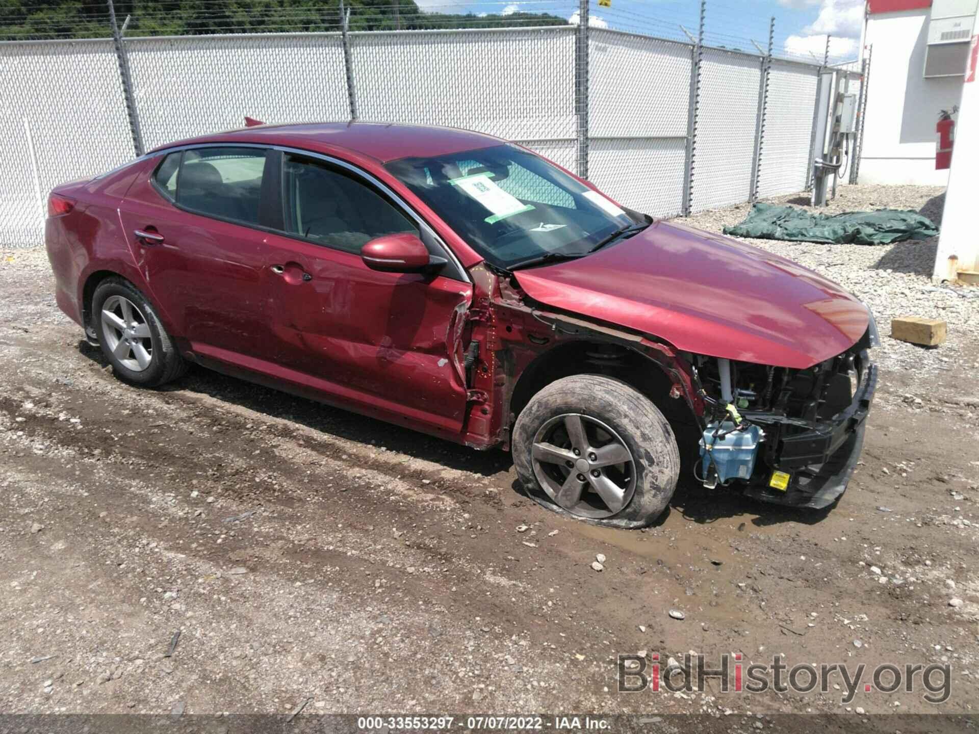 Photo 5XXGM4A73EG285837 - KIA OPTIMA 2014