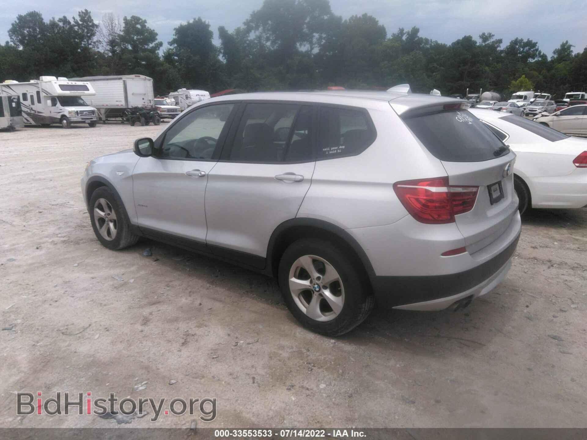 2011 BMW X3 - VIN: 5UXWX5C58BL701458 - Фото 3