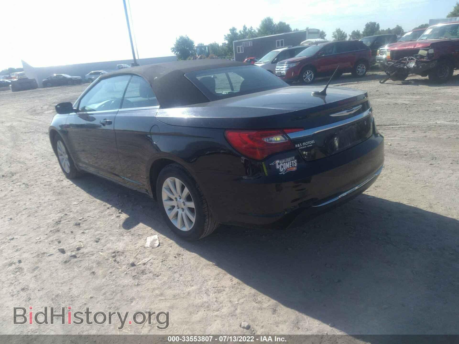 2012 CHRYSLER 200 - VIN: 1C3BCBEB7CN134246 - Фото 3