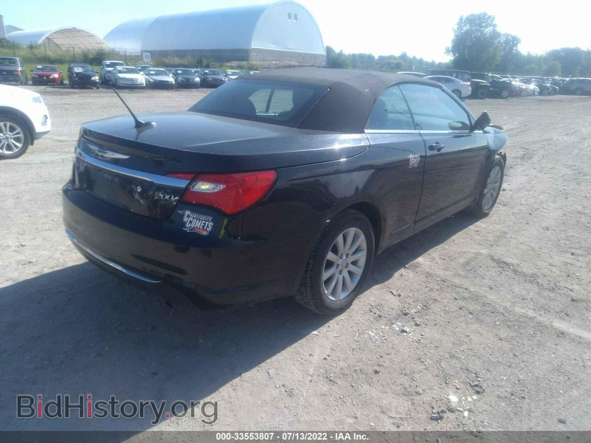 2012 CHRYSLER 200 - VIN: 1C3BCBEB7CN134246 - Фото 4