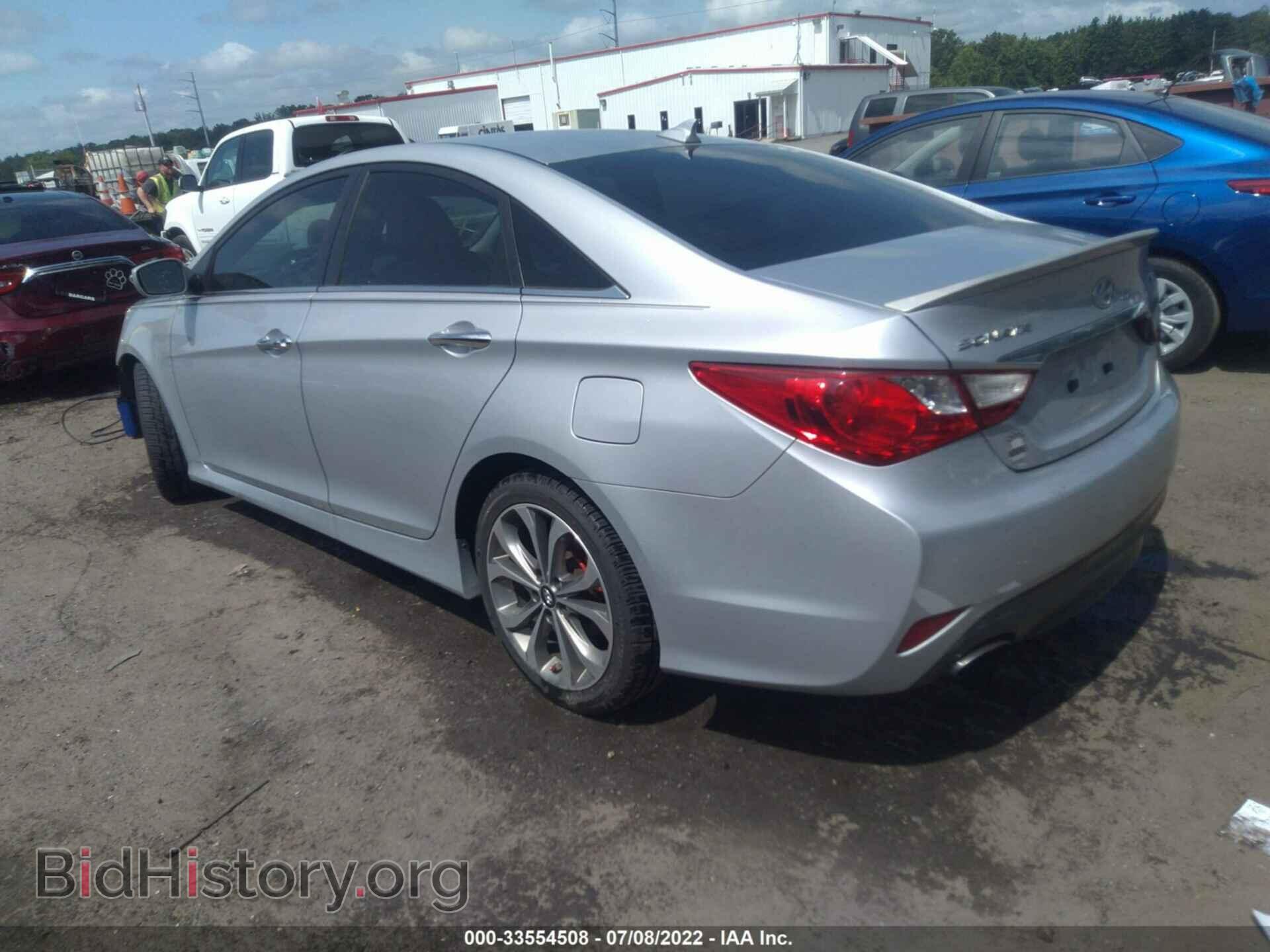 2014 HYUNDAI SONATA - VIN: 5NPEC4AB9EH839000 - Фото 3