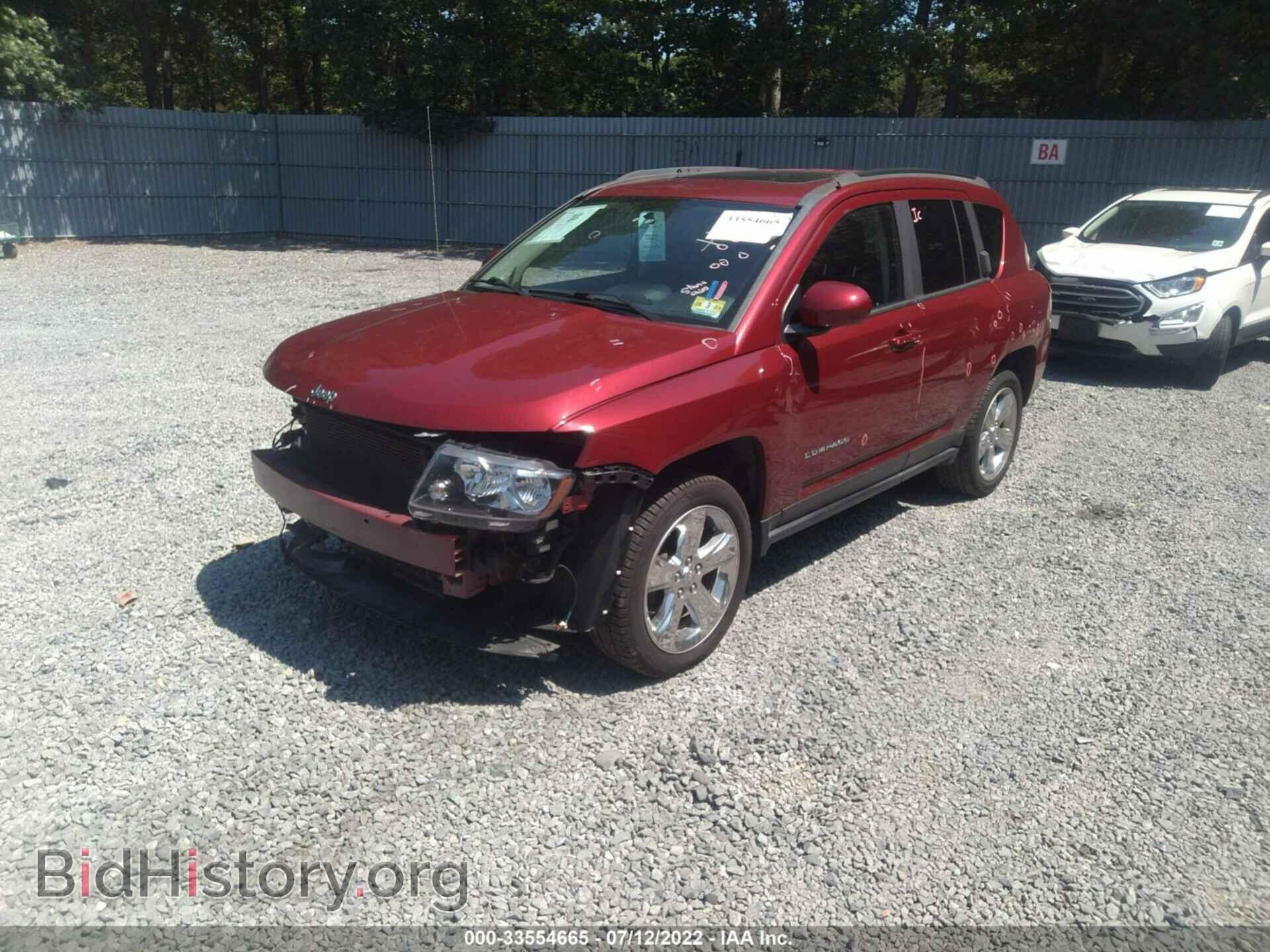 2014 JEEP COMPASS - VIN: 1C4NJDEB5ED892623 - Photo 2