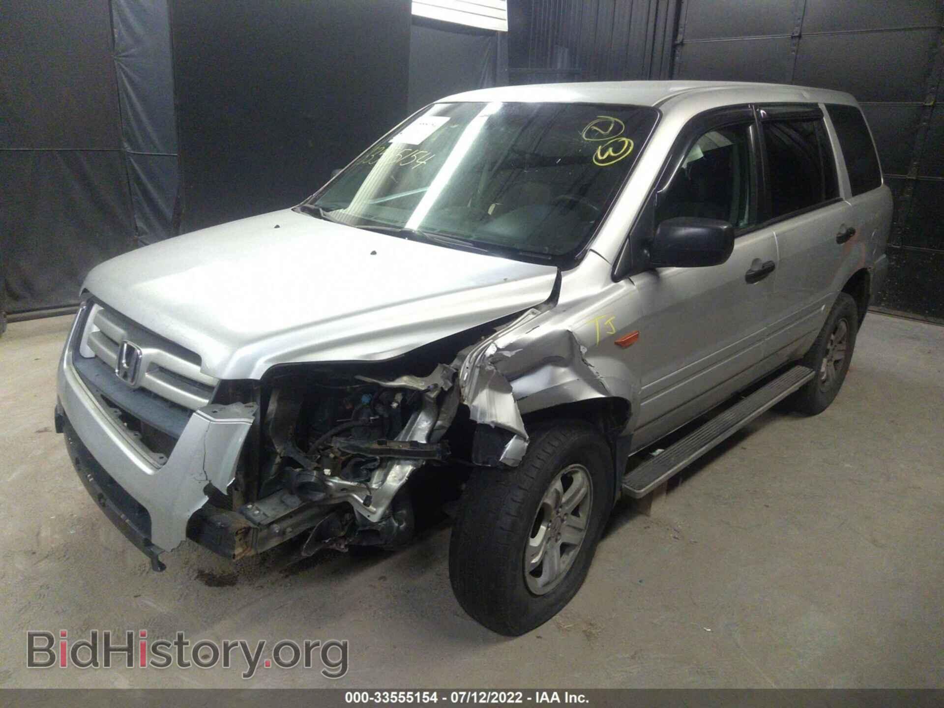 2006 HONDA PILOT - VIN: 5FNYF18196B021119 - Фото 2