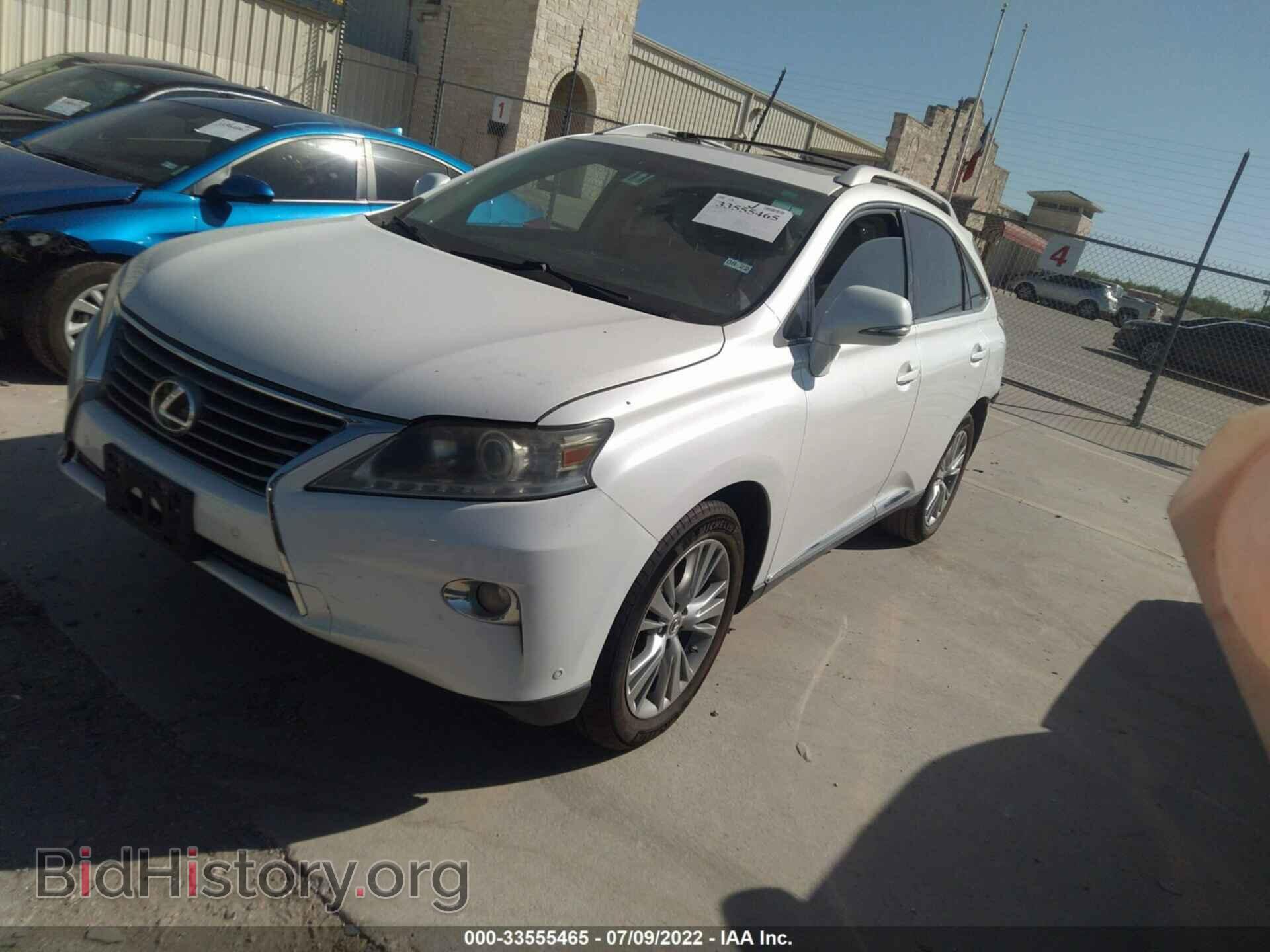 2013 LEXUS RX 350 - VIN: 2T2ZK1BAXDC113619 - Фото 2