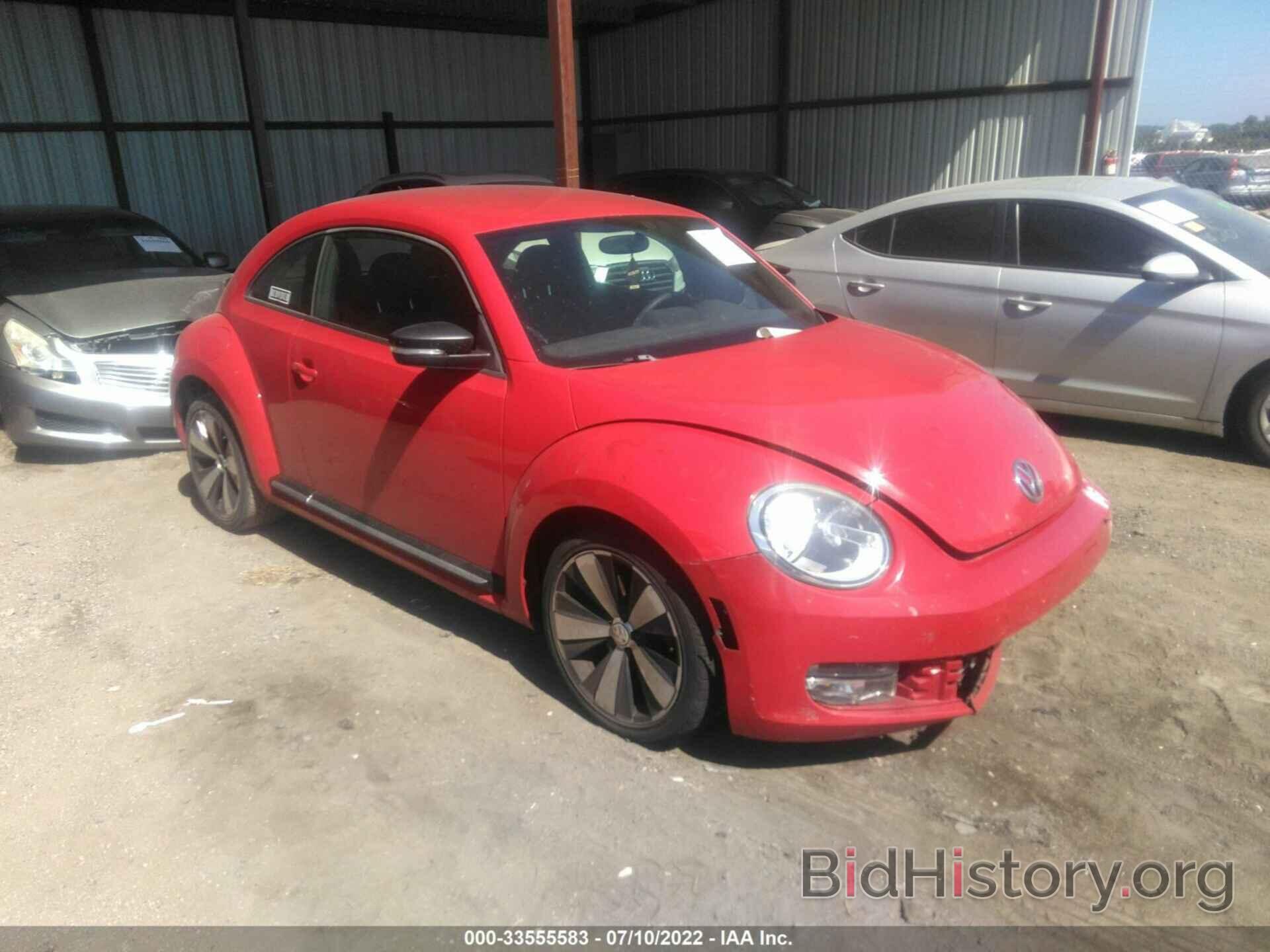 Photo 3VW4A7AT7CM633996 - VOLKSWAGEN BEETLE 2012
