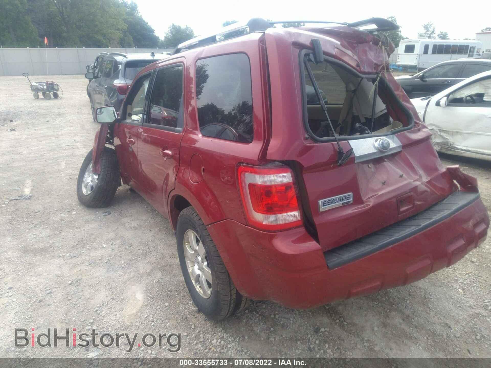 2011 FORD ESCAPE - VIN: 1FMCU9E75BKC43303 - Фото 3