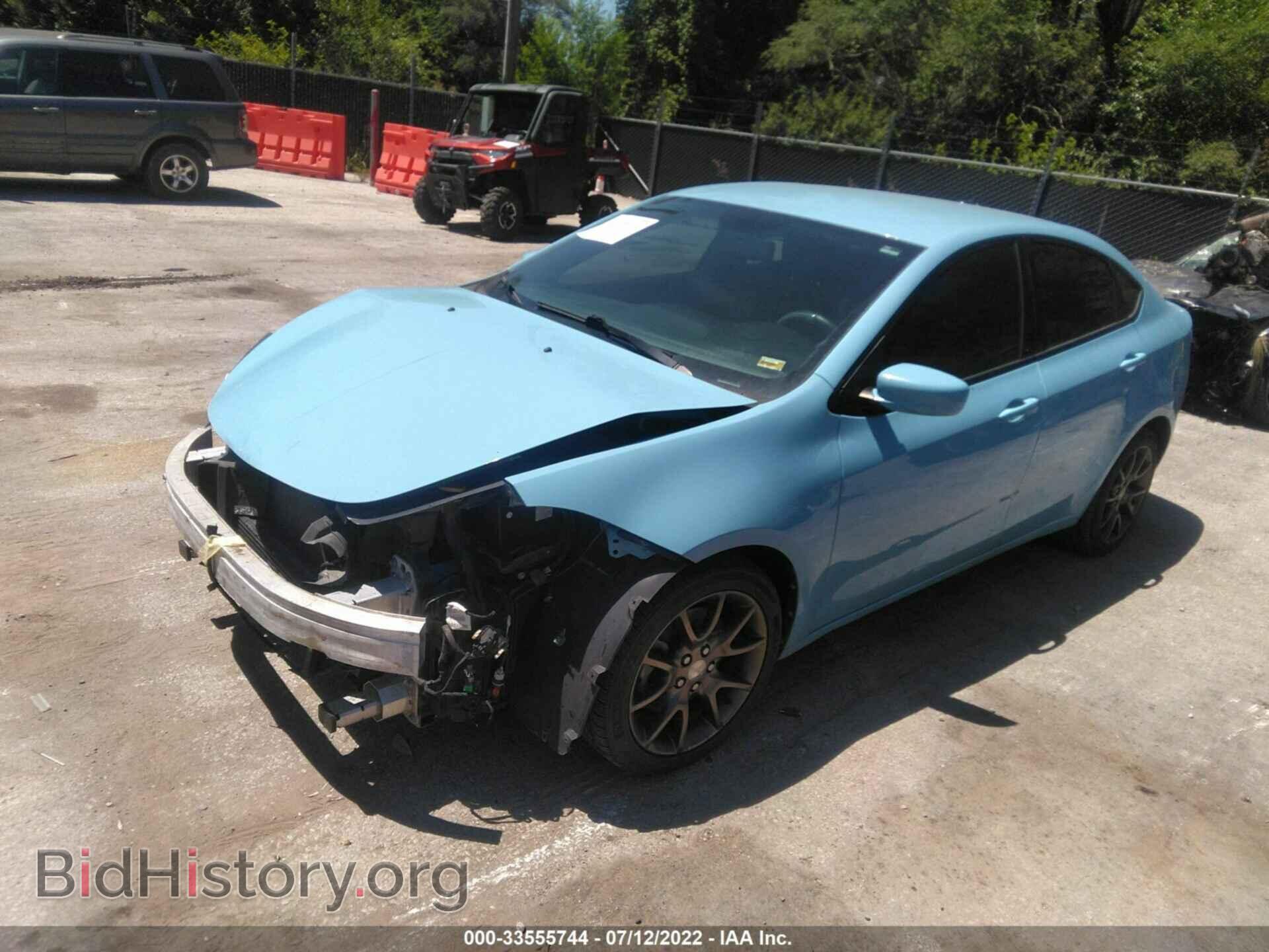 2013 DODGE DART - VIN: 1C3CDFBH6DD200651 - Фото 2