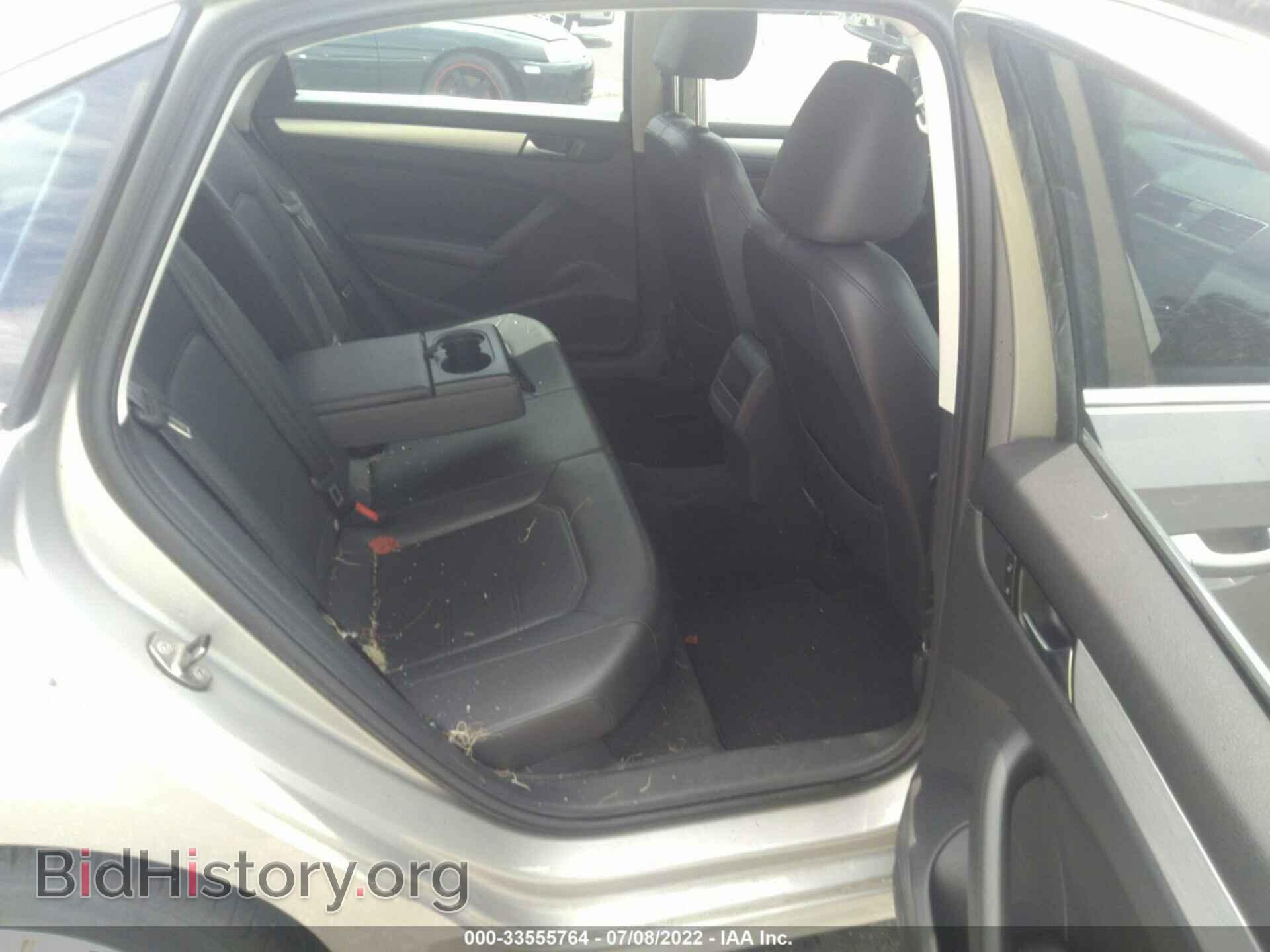 2012 VOLKSWAGEN PASSAT - VIN: 1VWBP7A31CC003138 - Фото 8
