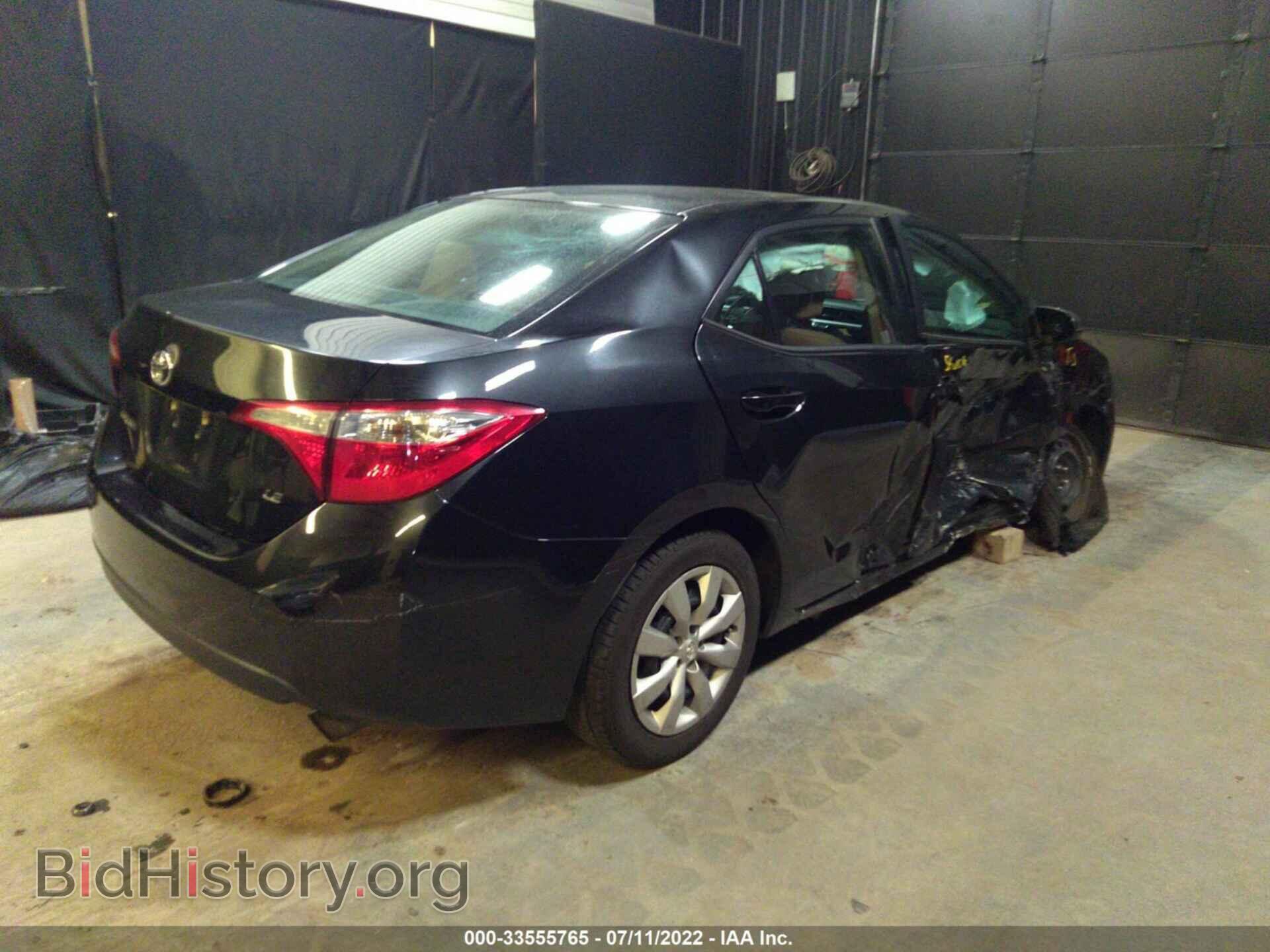 2014 TOYOTA COROLLA - VIN: 2T1BURHEXEC023672 - Фото 4