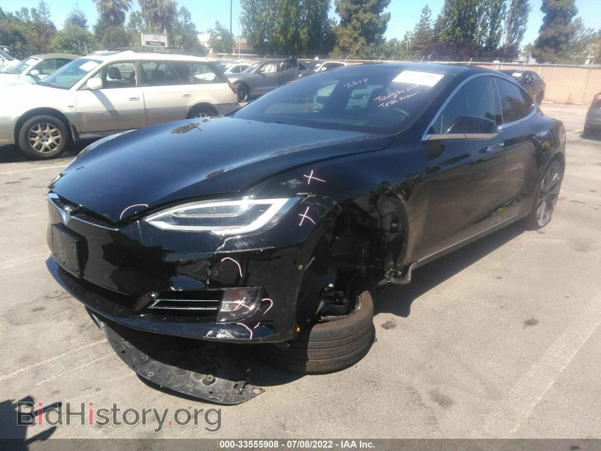2019 TESLA MODEL S - VIN: 5YJSA1E24KF302210 - Фото 2