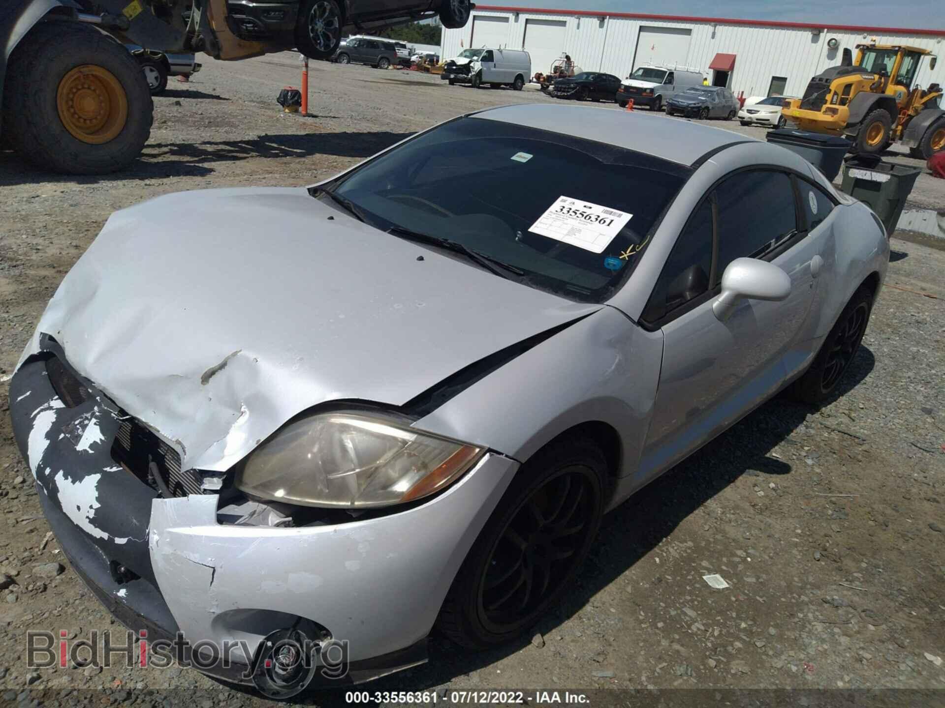 2006 MITSUBISHI ECLIPSE - VIN: 4A3AK34T66E047076 - Фото 2