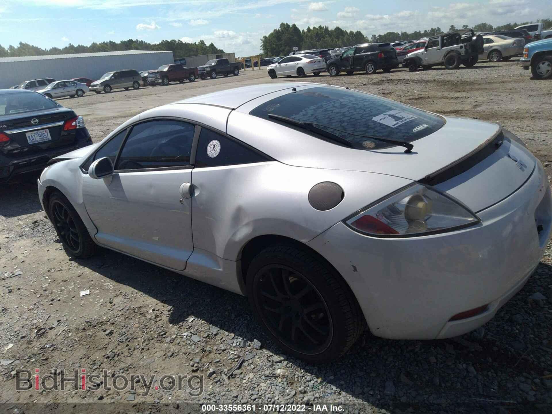 2006 MITSUBISHI ECLIPSE - VIN: 4A3AK34T66E047076 - Фото 3