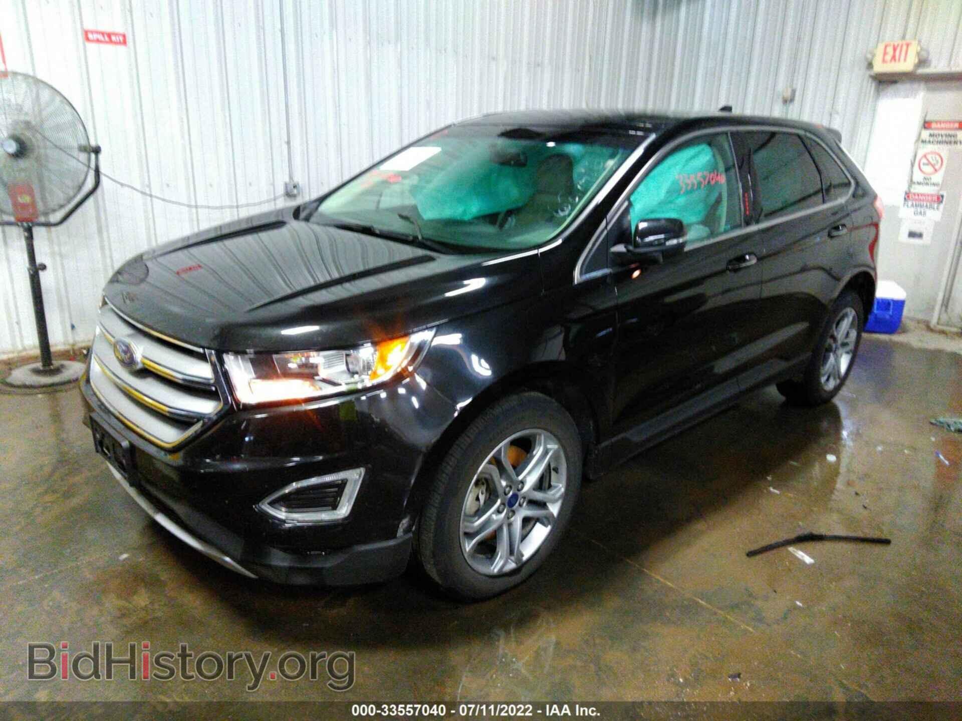 2015 FORD EDGE - VIN: 2FMTK4K84FBB68664 - Photo 2
