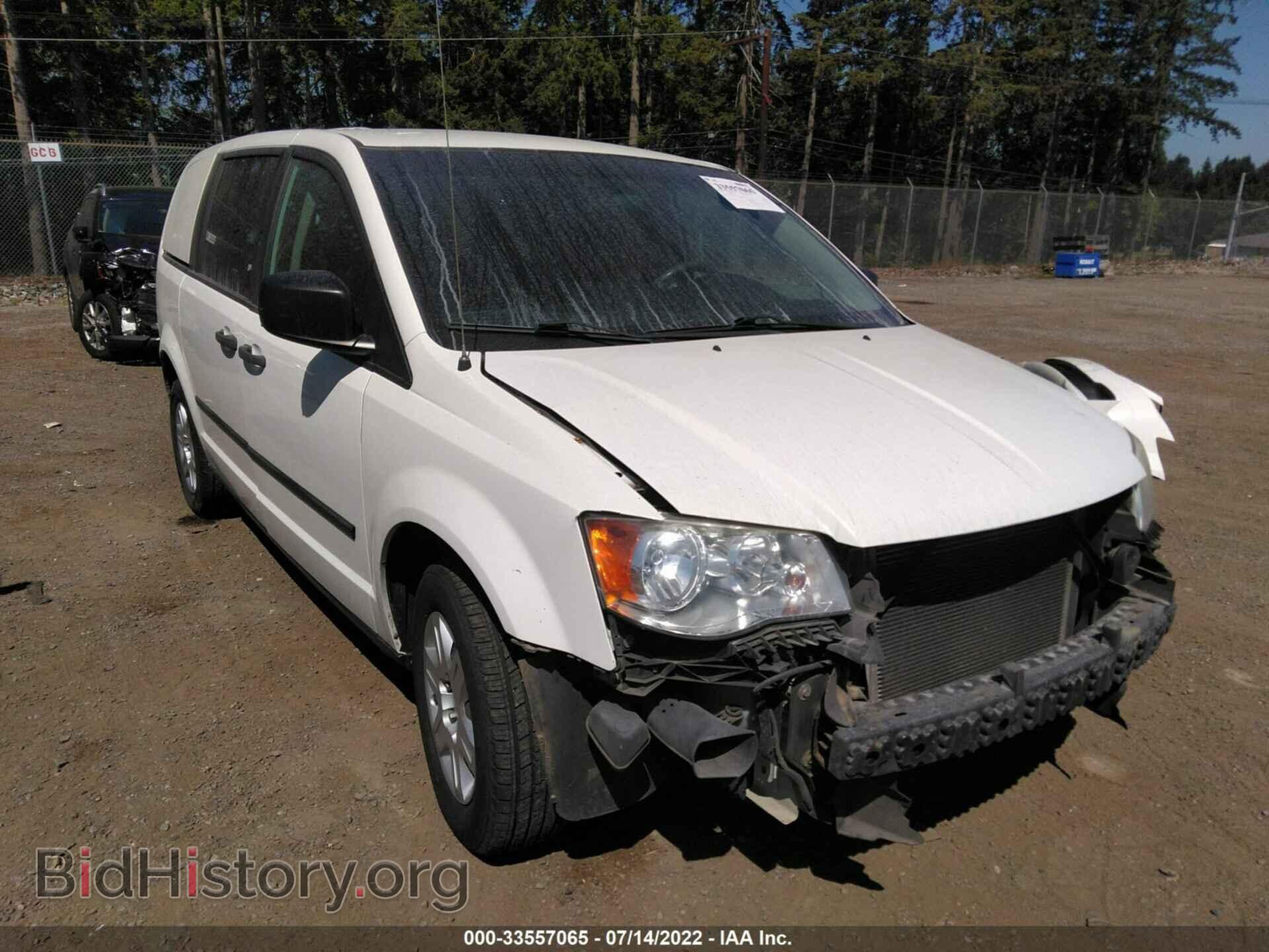 Фотография 2C4JDGAG4CR289231 - RAM CARGO VAN 2012