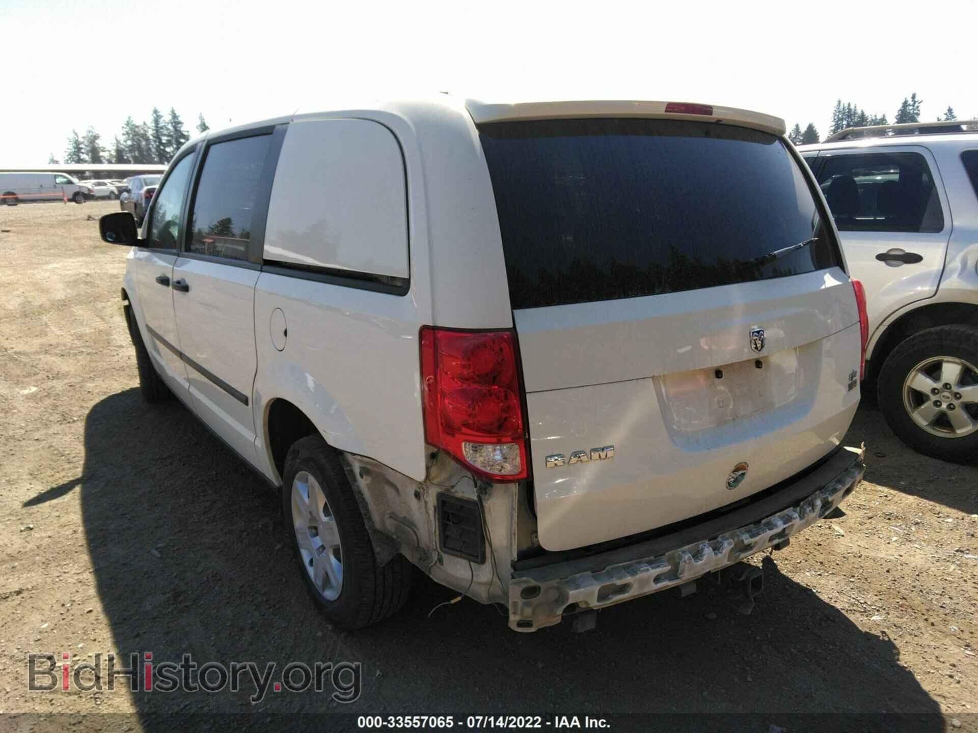 2012 RAM CARGO VAN - VIN: 2C4JDGAG4CR289231 - Photo 3
