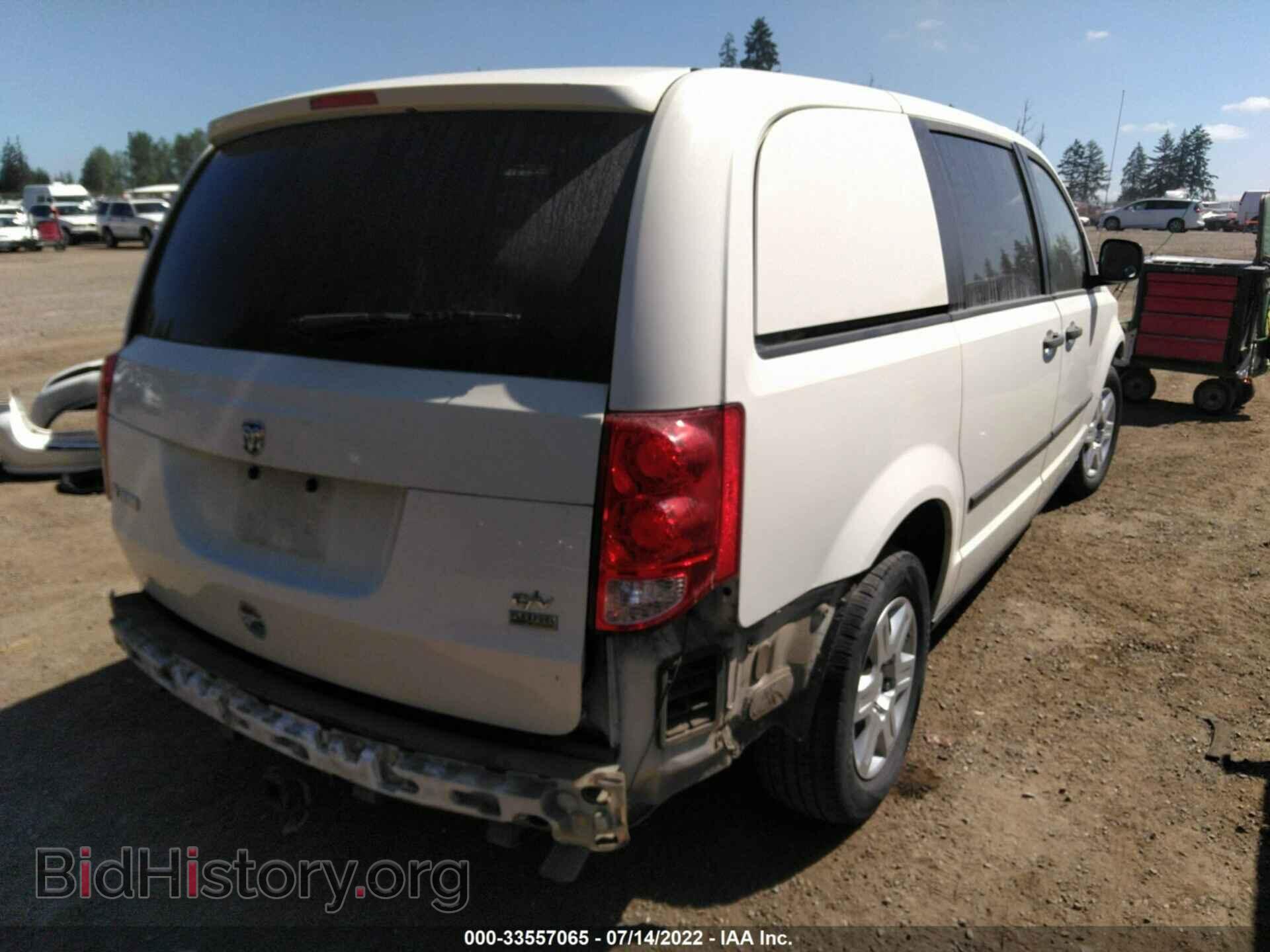 2012 RAM CARGO VAN - VIN: 2C4JDGAG4CR289231 - Photo 4
