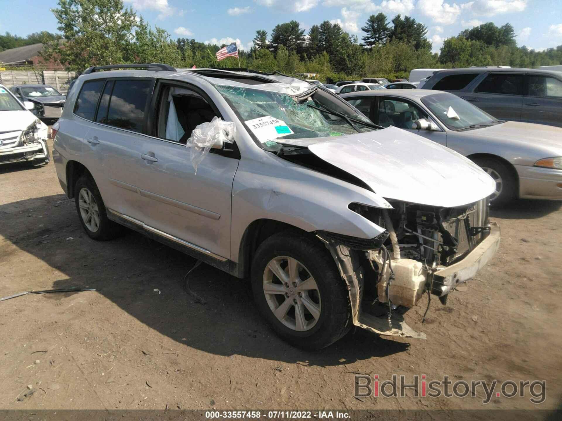 Фотография 5TDBK3EH6DS185130 - TOYOTA HIGHLANDER 2013