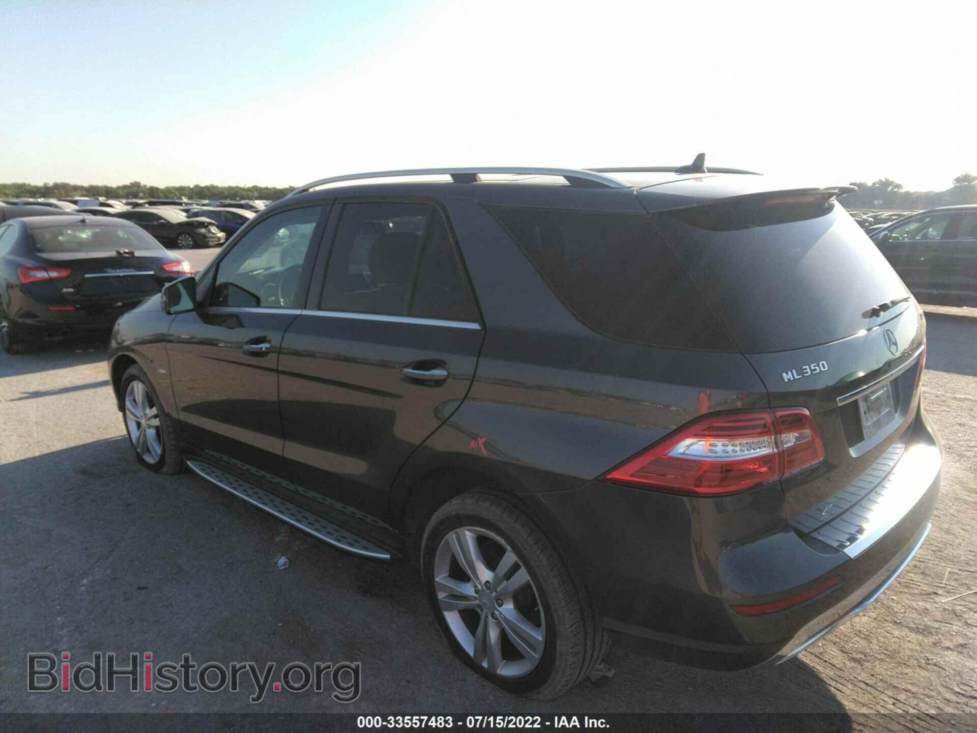 2012 MERCEDES-BENZ M-CLASS - VIN: 4JGDA5HB2CA023629 - Фото 3
