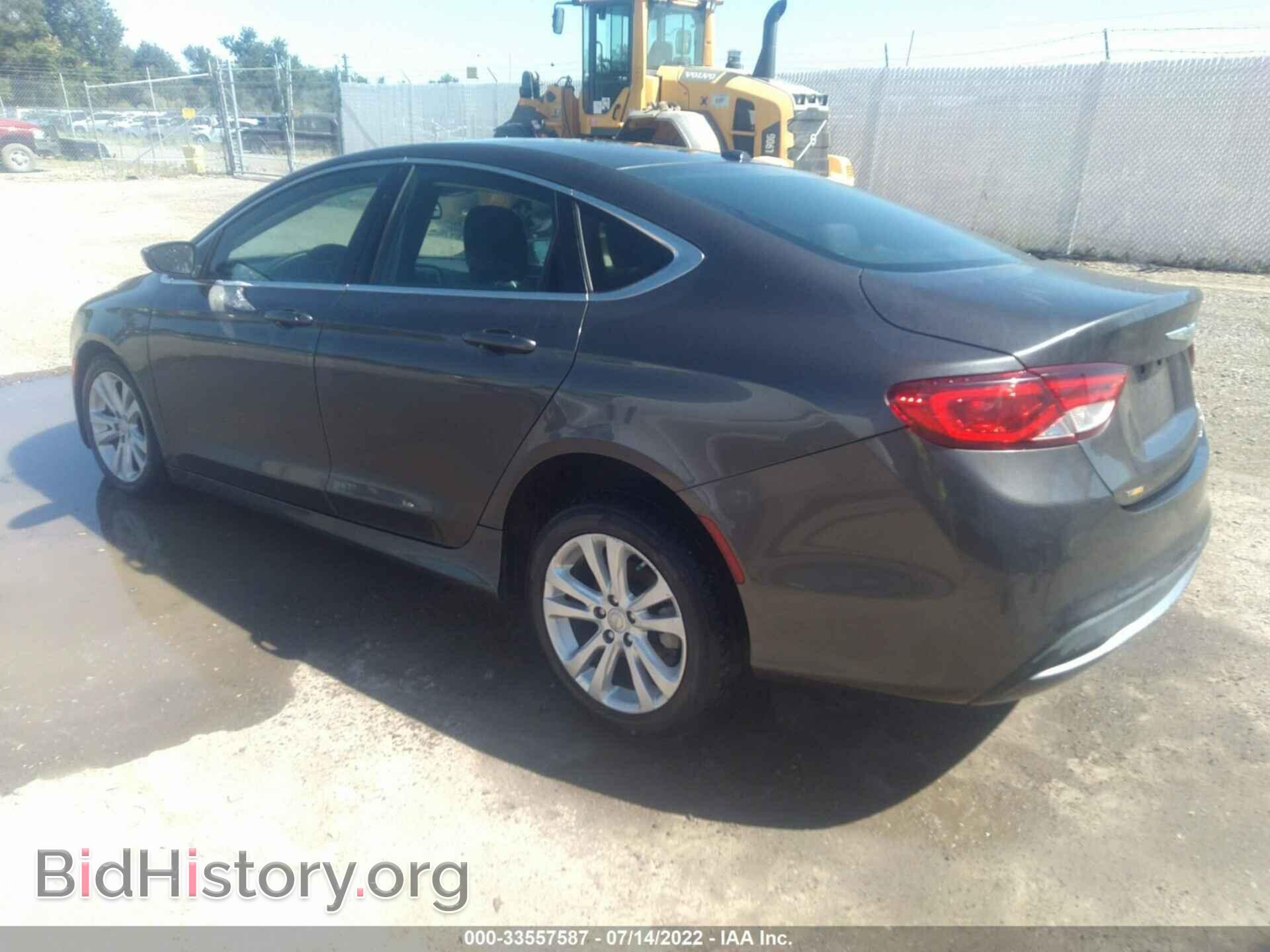 2016 CHRYSLER 200 - VIN: 1C3CCCAB7GN164952 - Фото 3