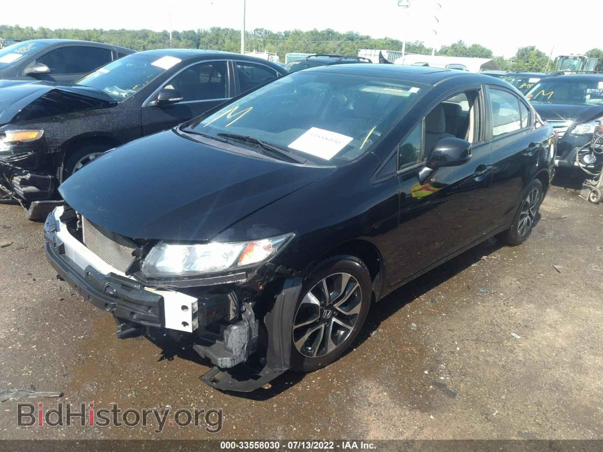2013 HONDA CIVIC - VIN: 19XFB2F85DE203721 - Фото 2
