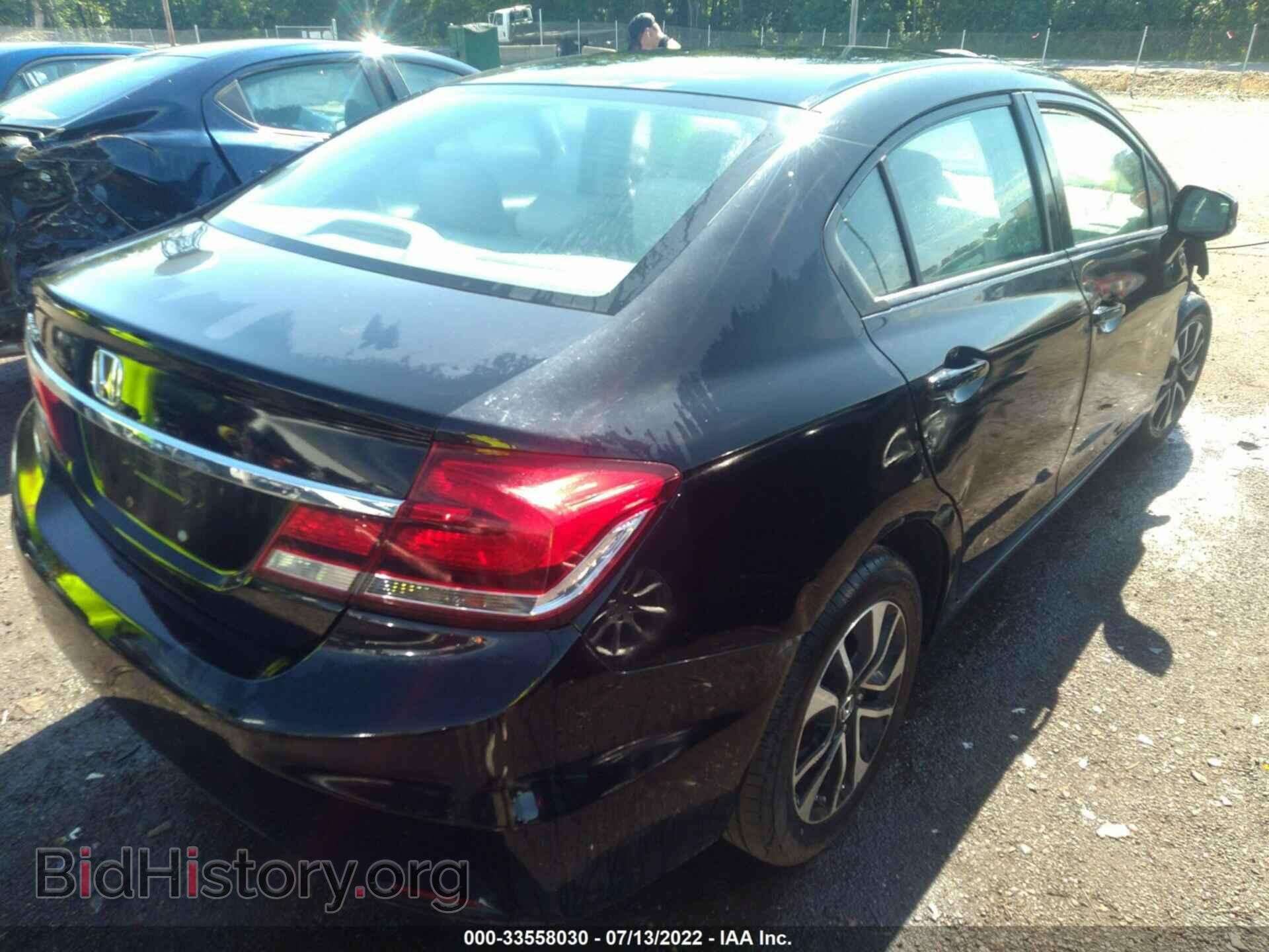 2013 HONDA CIVIC - VIN: 19XFB2F85DE203721 - Фото 4