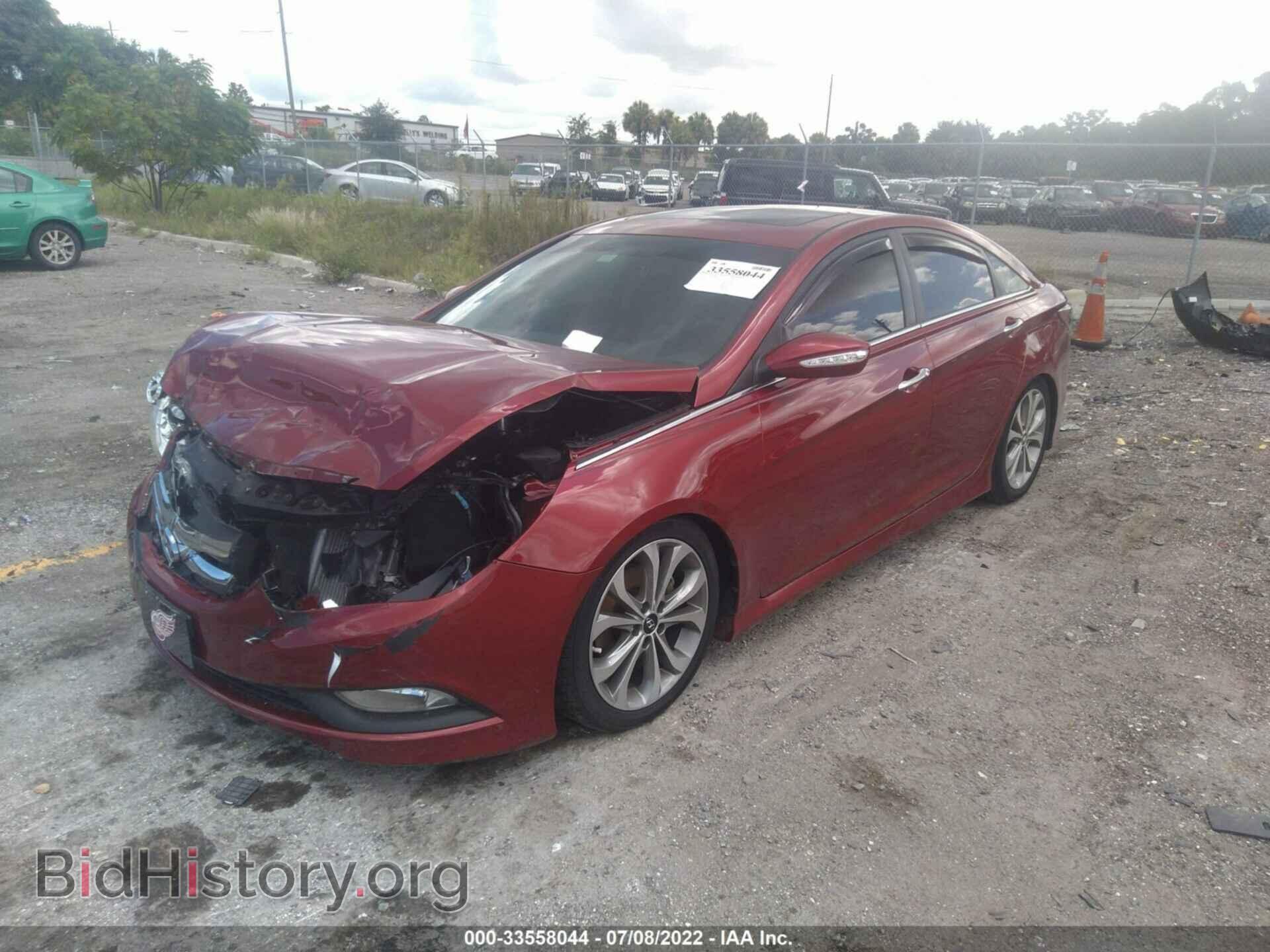 2014 HYUNDAI SONATA - VIN: 5NPEC4AB3EH878858 - Фото 2
