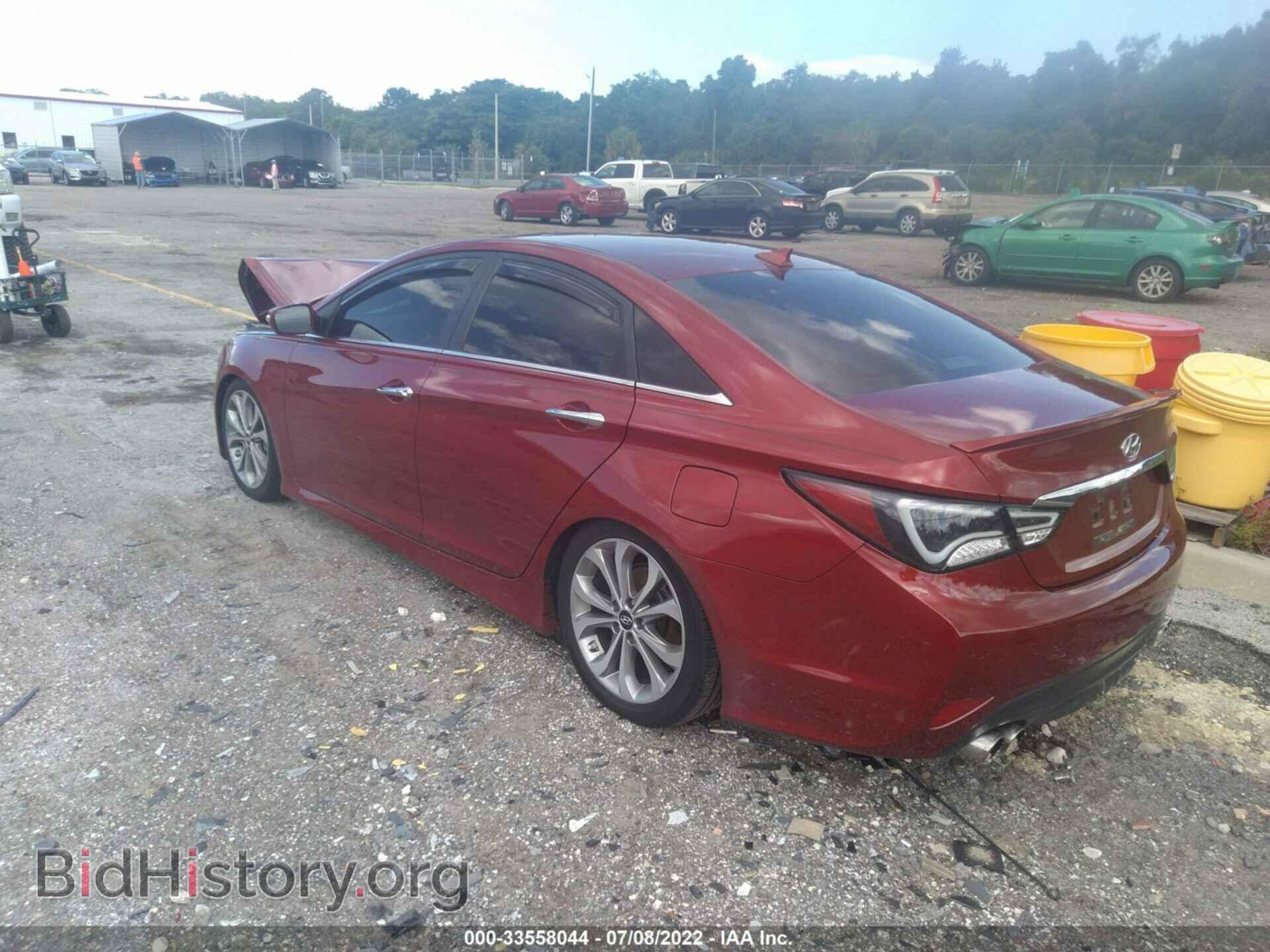 2014 HYUNDAI SONATA - VIN: 5NPEC4AB3EH878858 - Фото 3